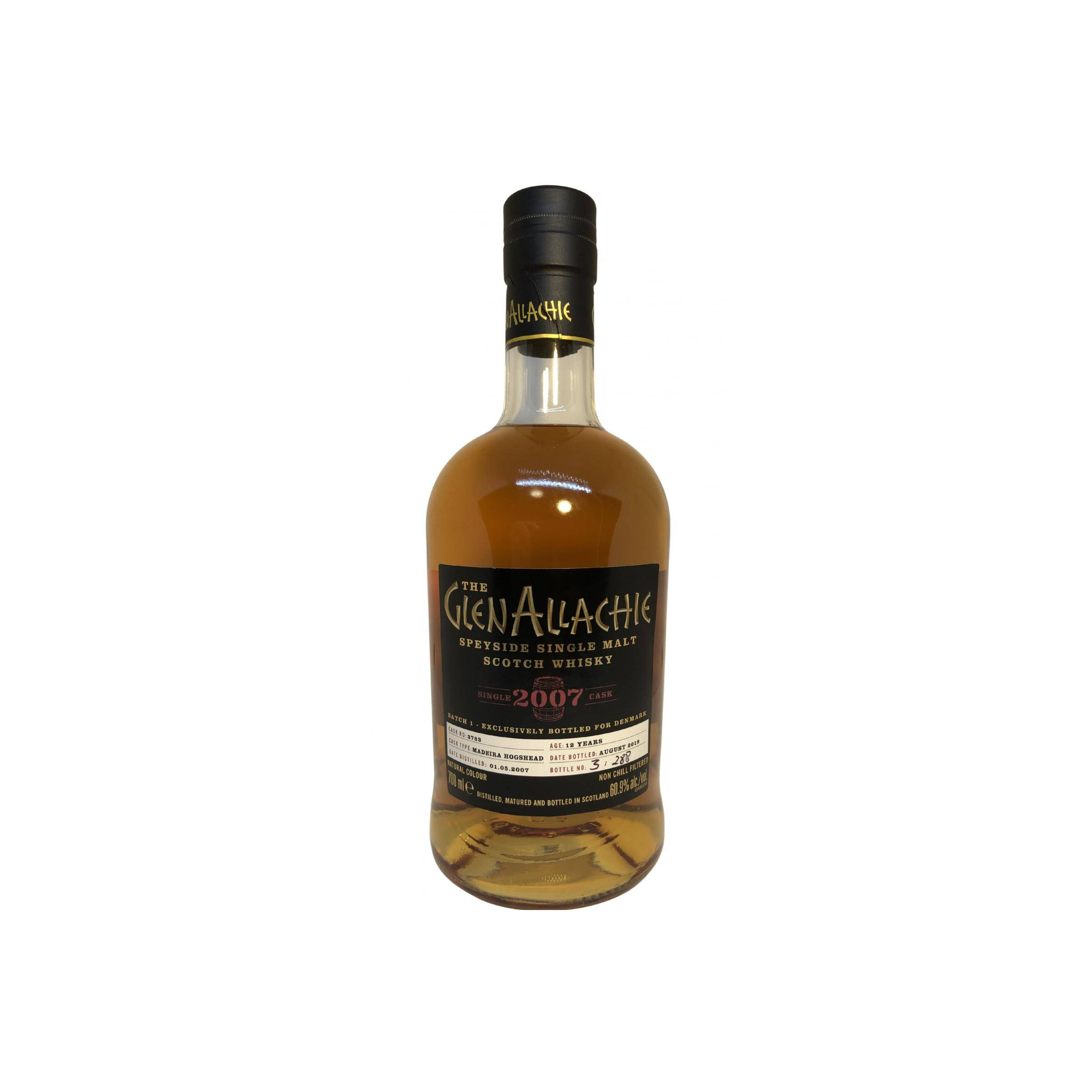 The GlenAllachie Single Cask 2007 12 Years Single Malt Whisky