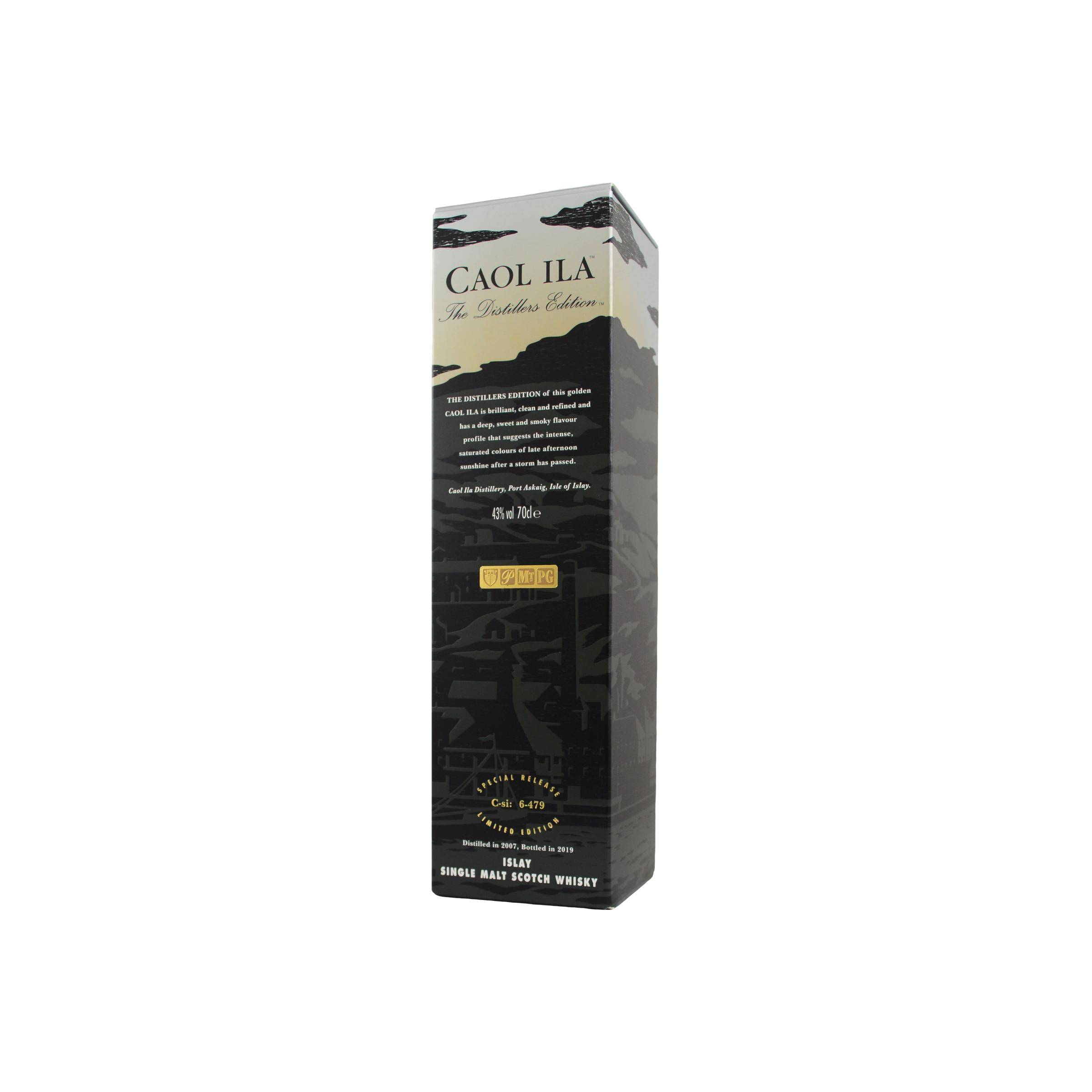 Caol Ila The Distillers Edition 2007 12 Years Single Malt Whisky 2