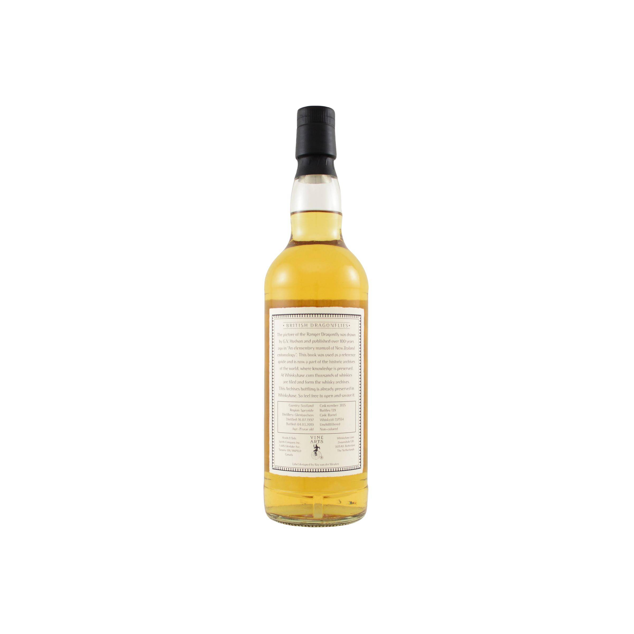 Glentauchers 1997 21 Years Single Malt Whisky 2