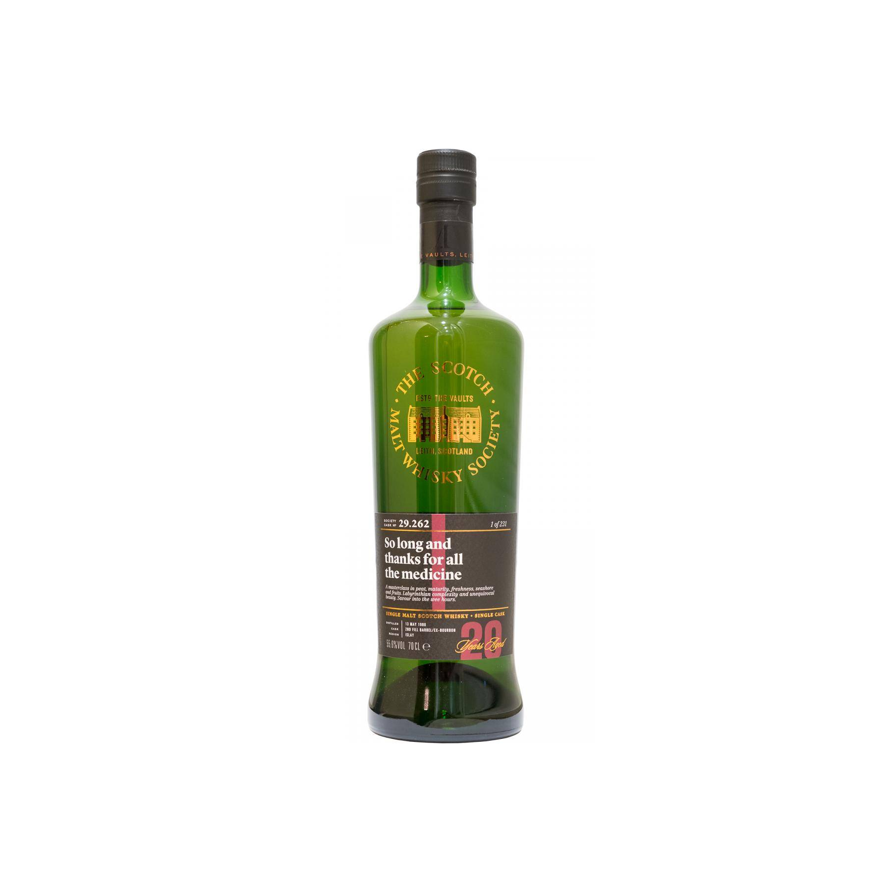 The Scotch Malt Whisky Society 1998 20 Years Single Malt Whisky