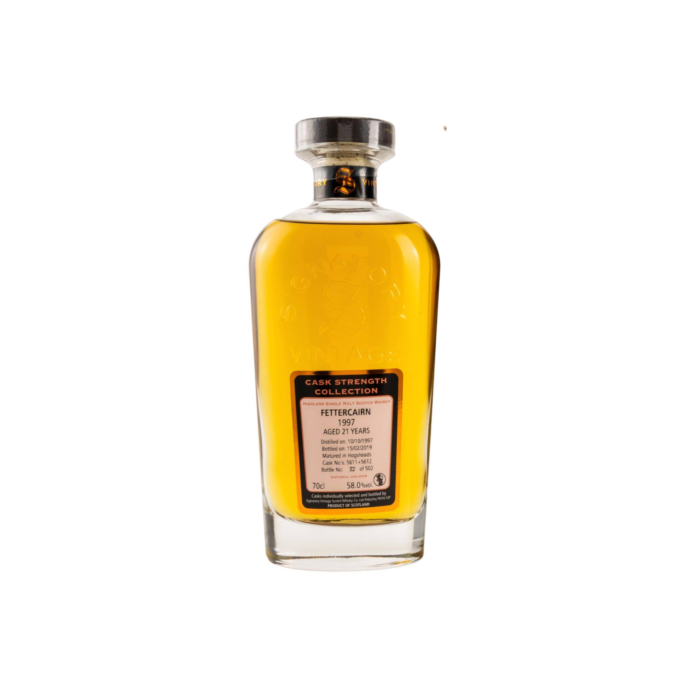 Fettercairn Cask Strength Collection 1997 21 Years Single Malt Whisky