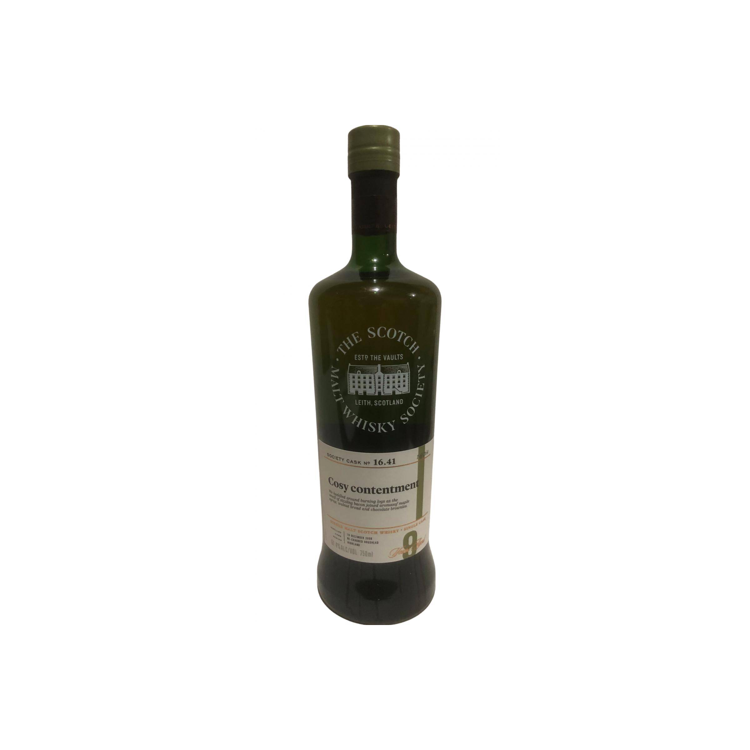 The Scotch Malt Whisky Society 2009 9 Years Single Malt Whisky