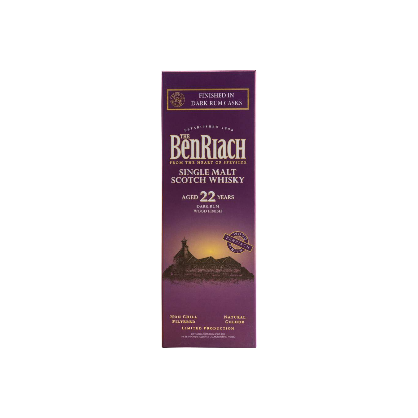 BenRiach 22 Years Single Malt Whisky 3