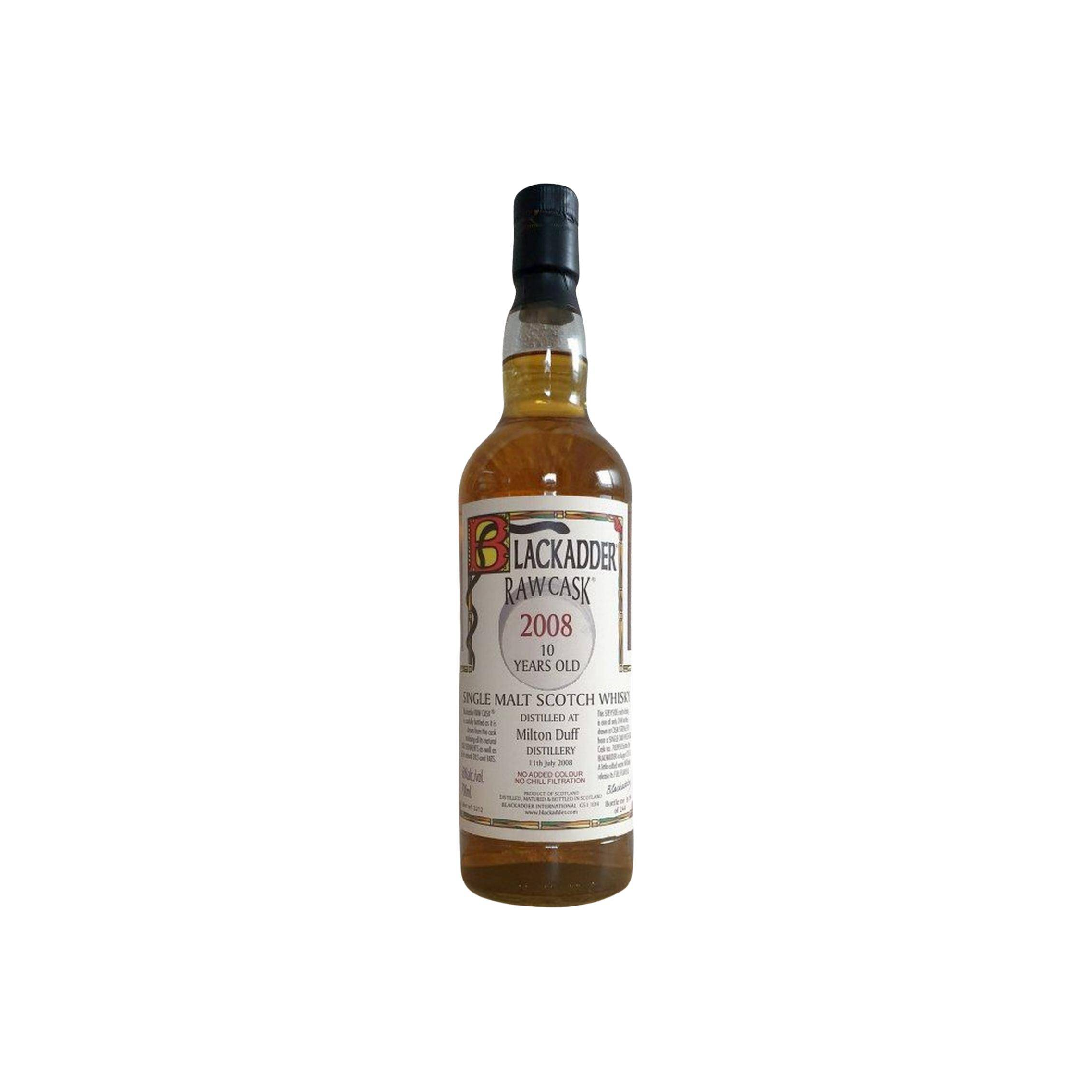 Miltonduff Raw Cask 2008 10 Years Single Malt Whisky