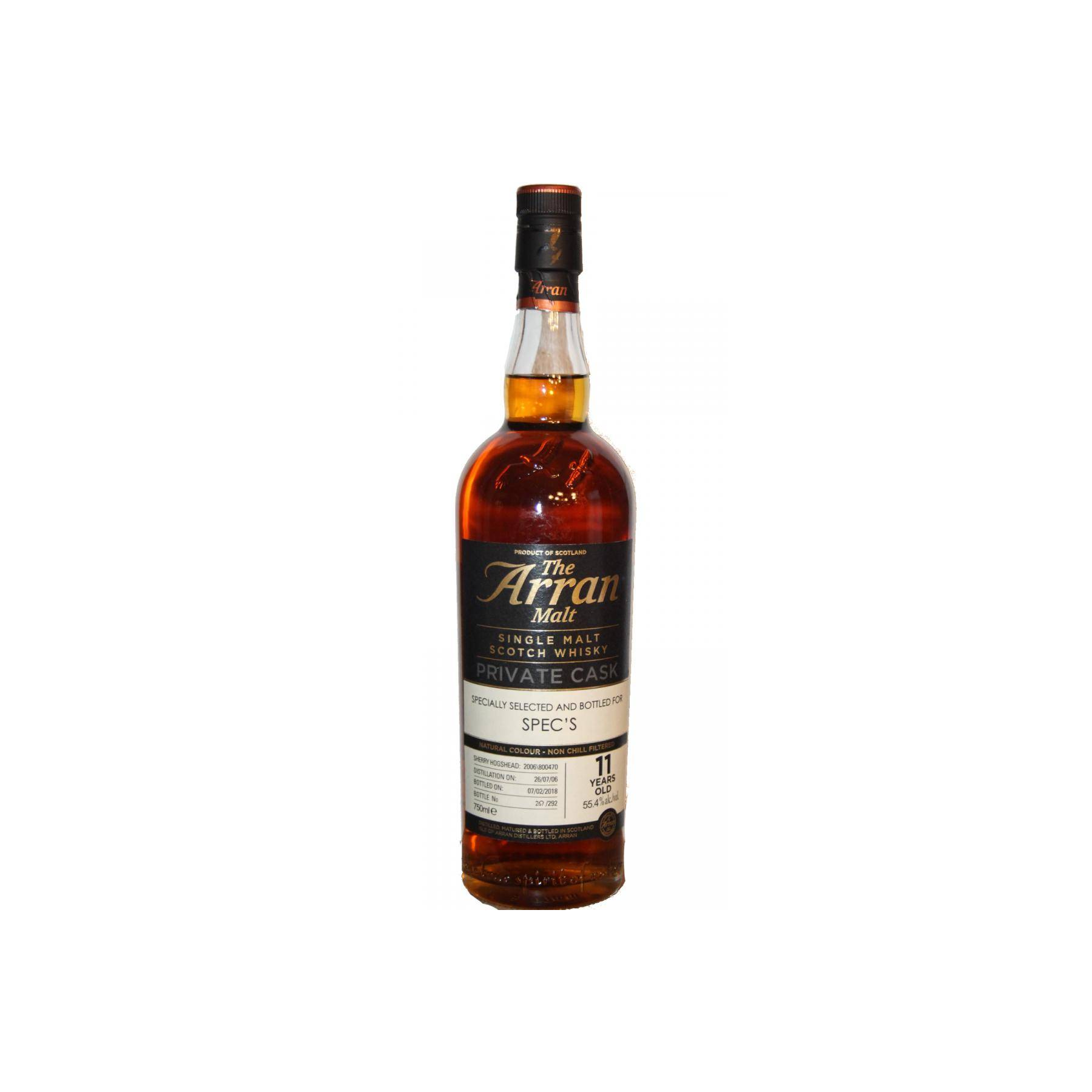 Arran Private Cask 2006 11 Years Single Malt Whisky