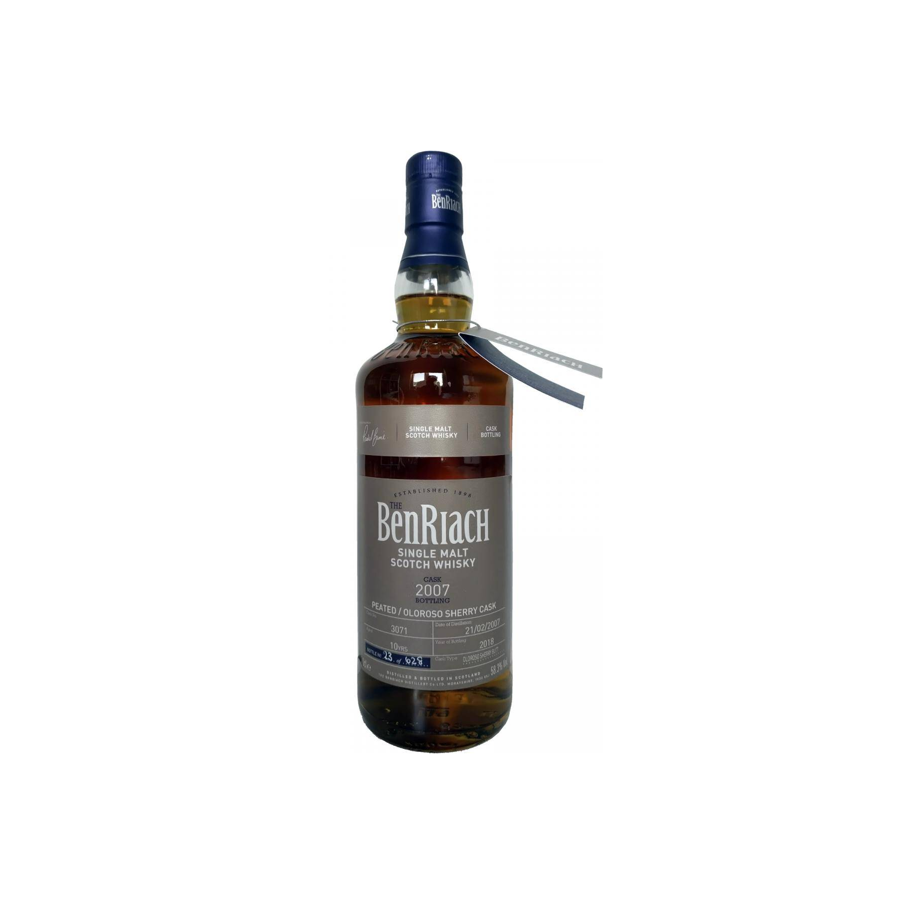 BenRiach 2007 10 Years Single Malt Whisky