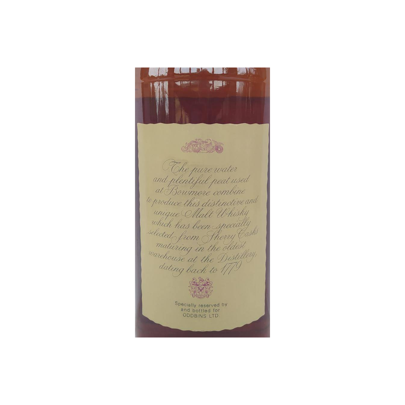 Bowmore 1971 Single Malt Whisky 3