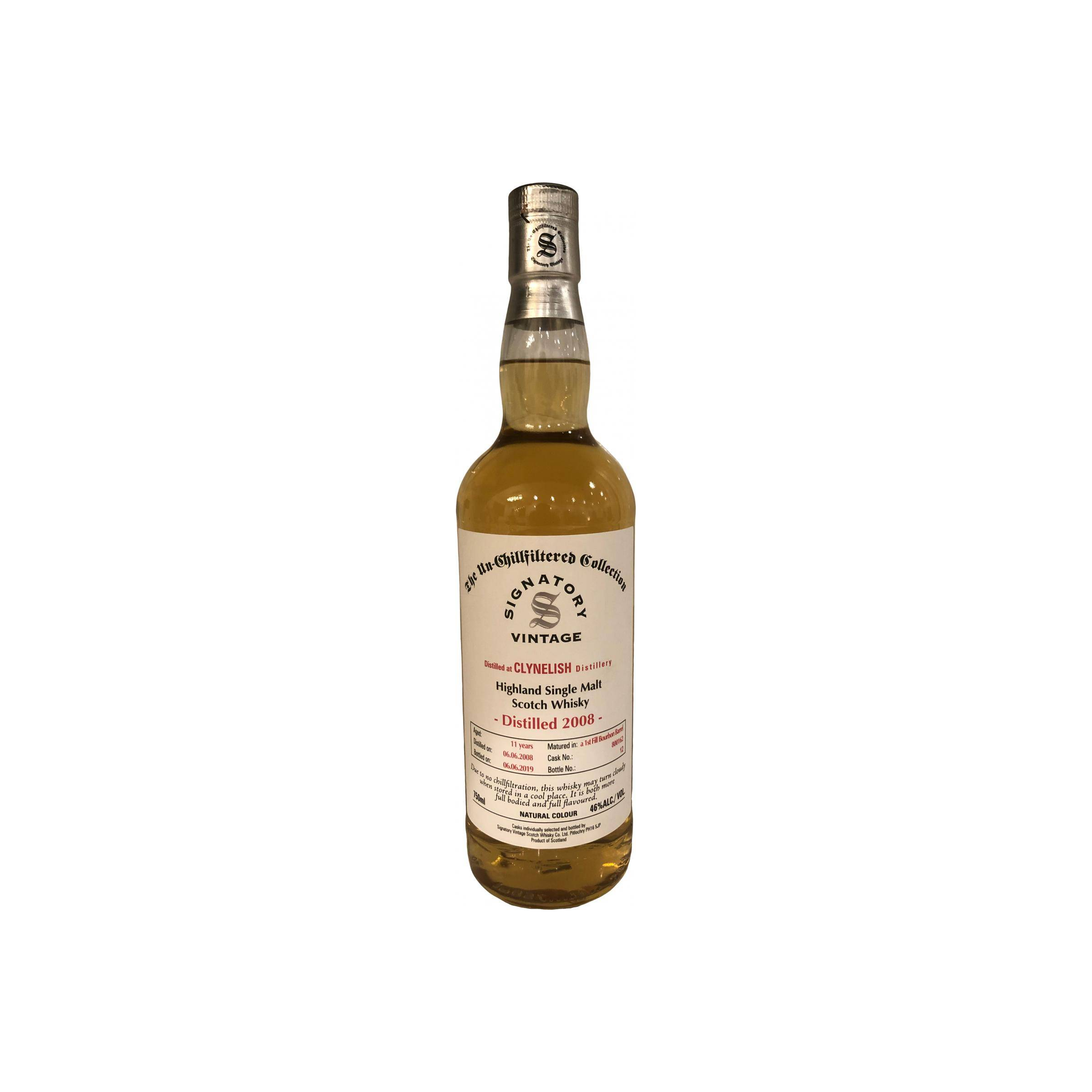 Clynelish The Un-Chillfiltered Collection 2008 11 Years Single Malt Whisky