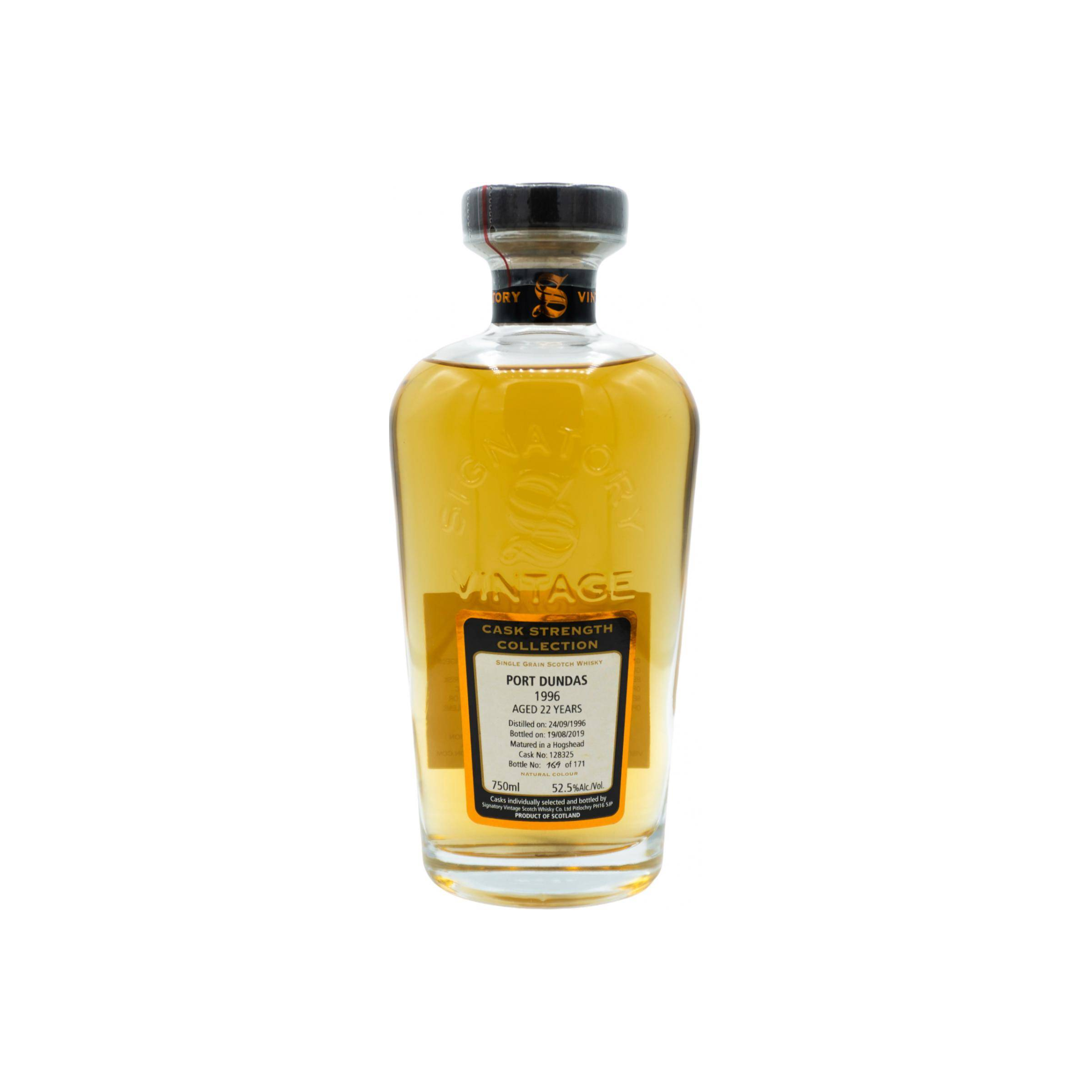 Port Dundas Cask Strength Collection 1996 22 Years Single Grain Whisky