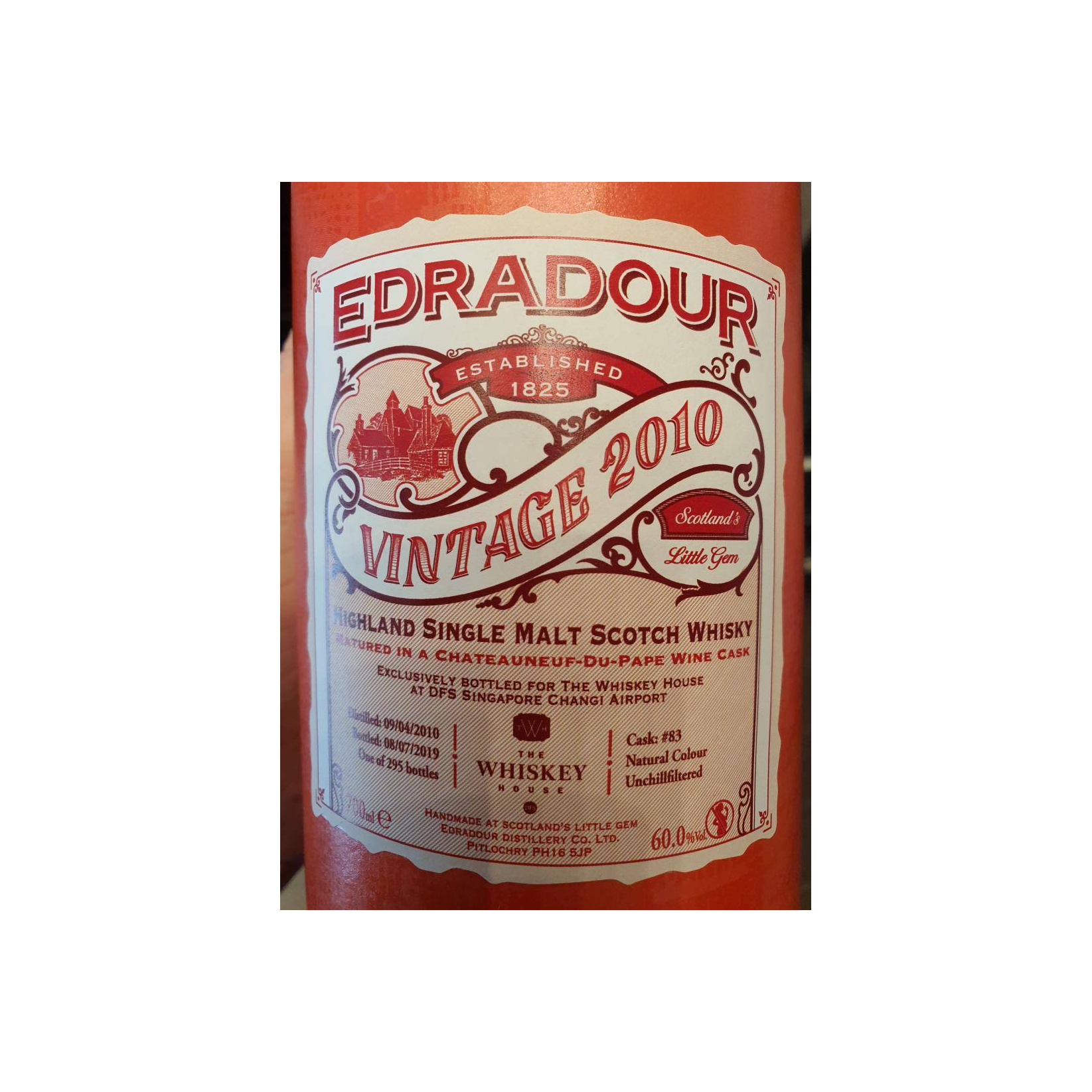 Edradour 2010 9 Years Single Malt Whisky 3