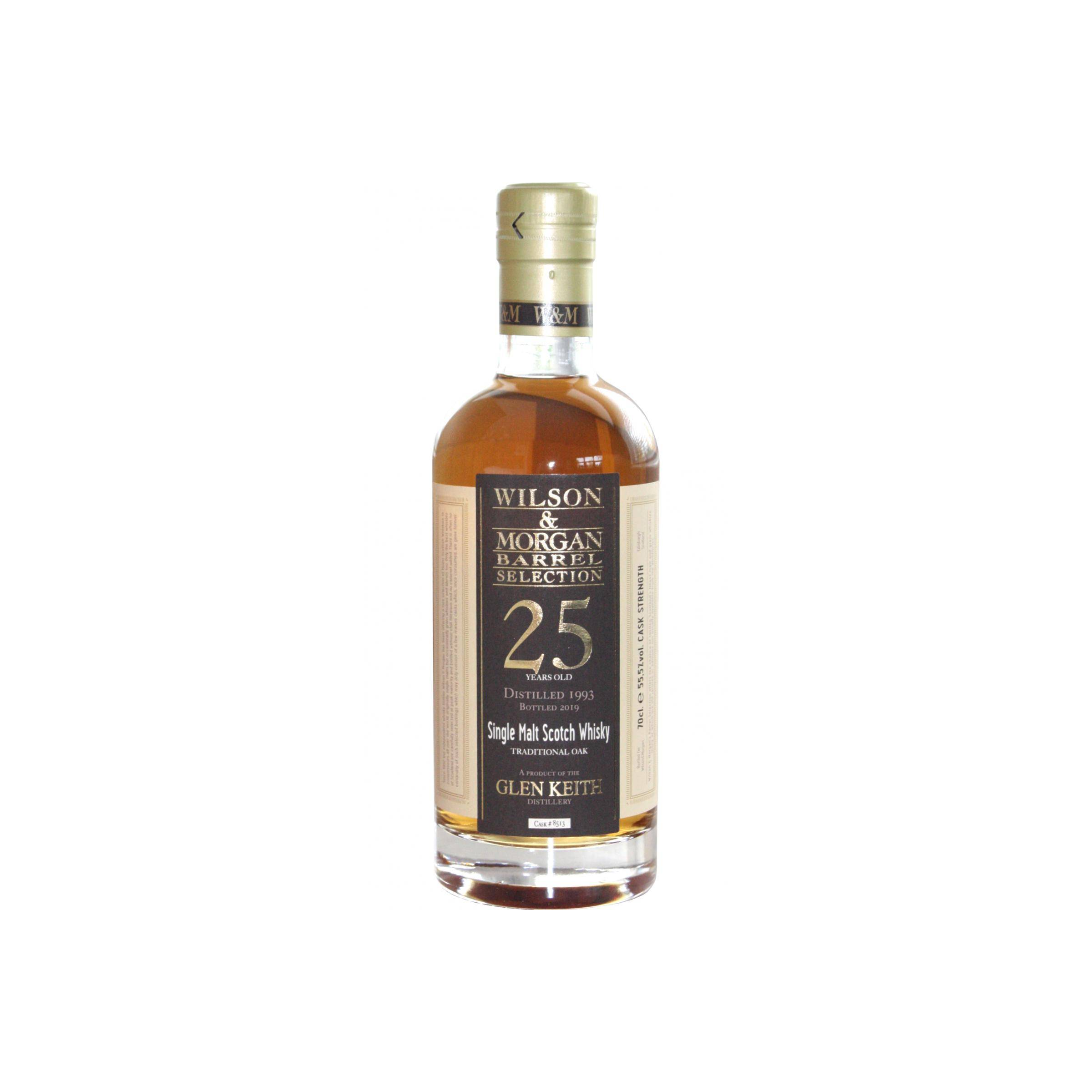Glen Keith Barrel Selection 1993 25 Years Single Malt Whisky