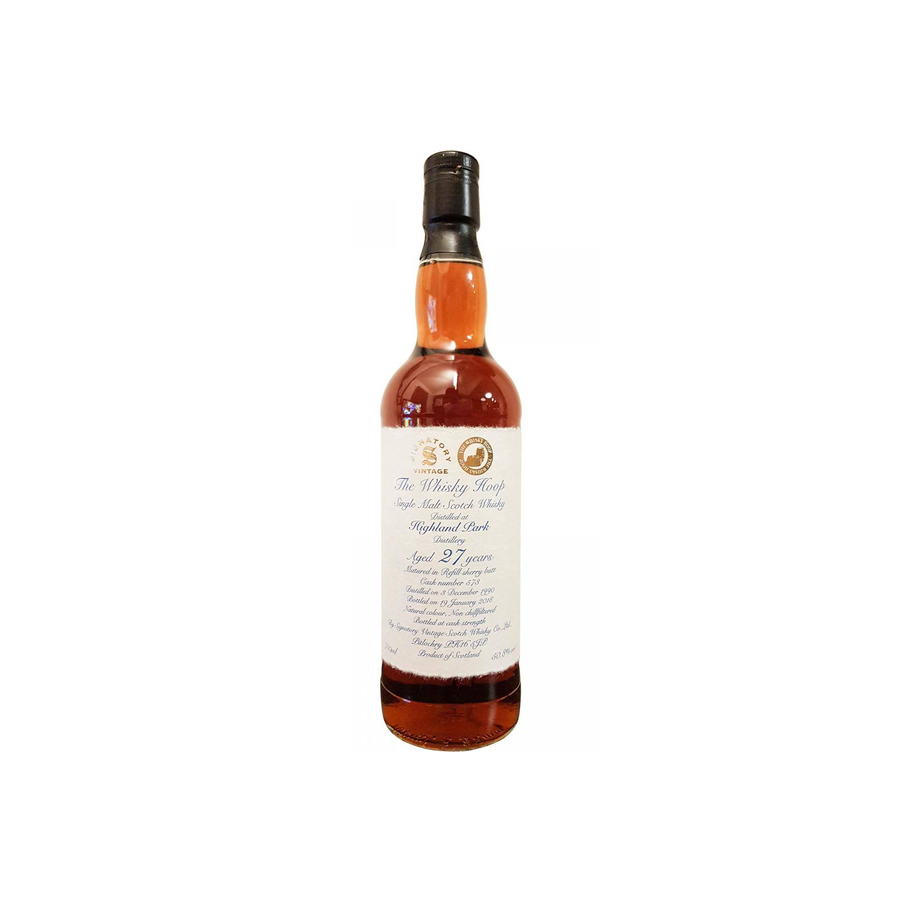 Highland Park 1990 27 Years Single Malt Whisky