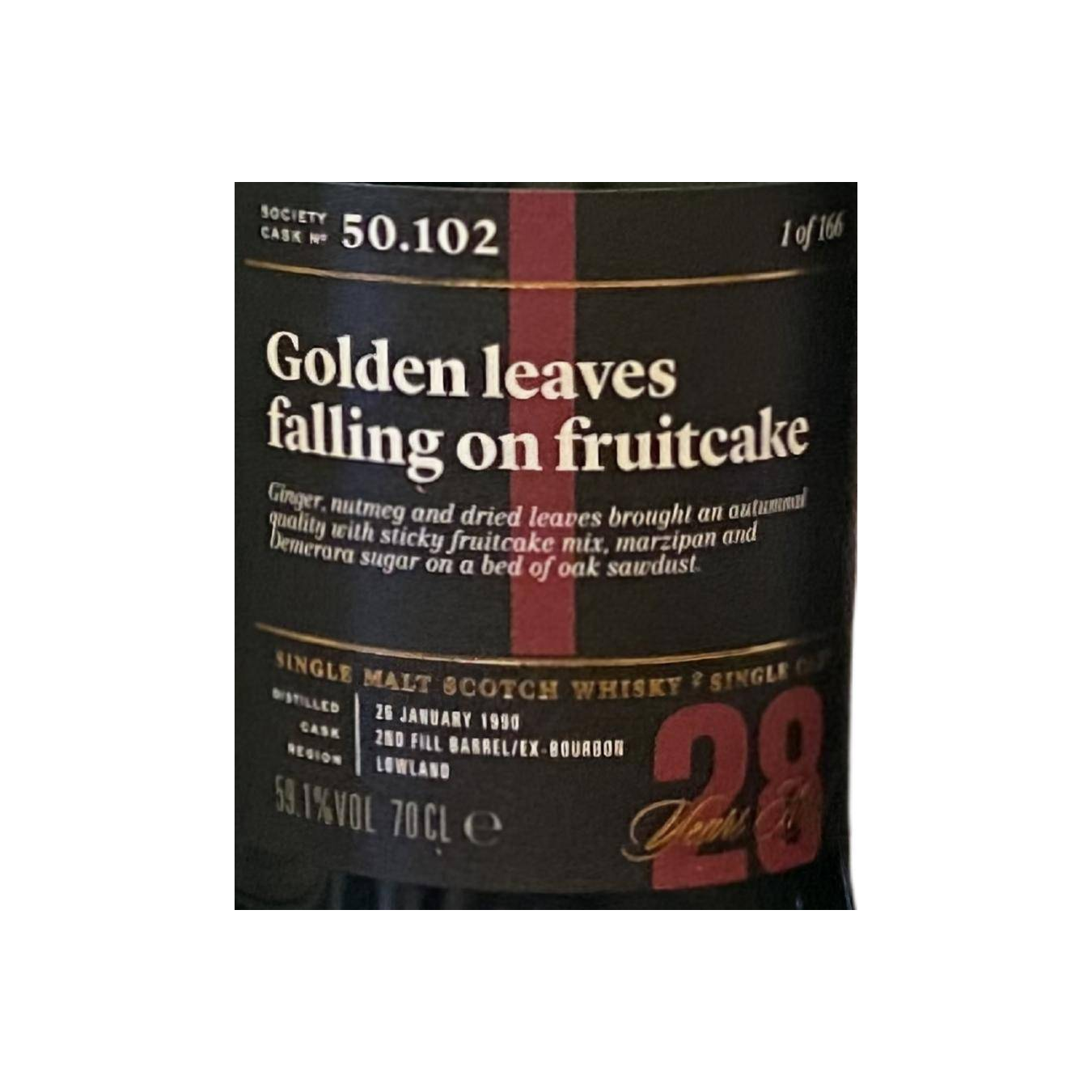 The Scotch Malt Whisky Society 1990 28 Years Single Malt Whisky 2
