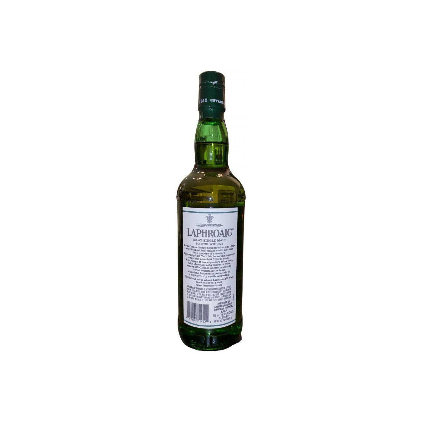 Laphroaig 25 Years Single Malt Whisky 2