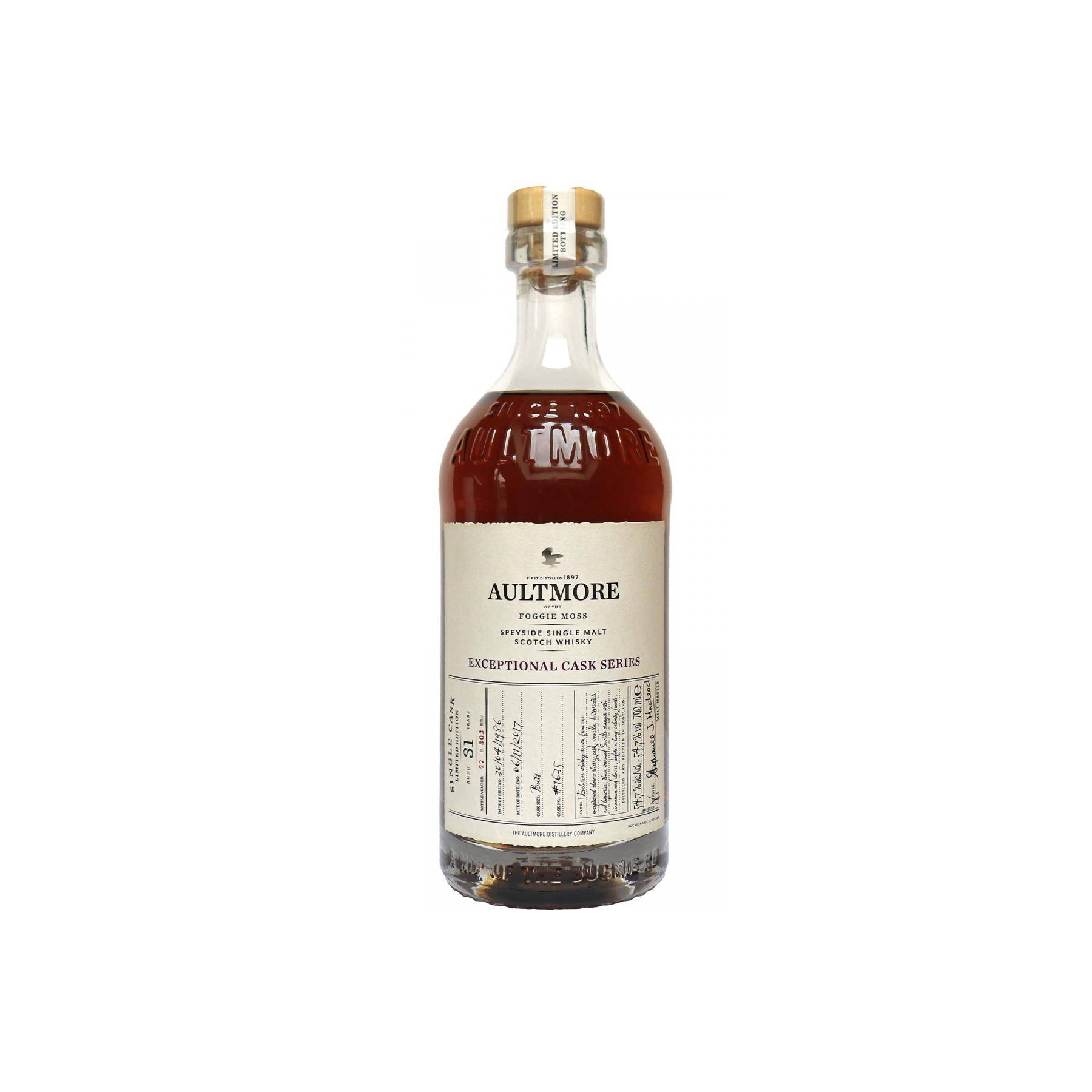 Aultmore 1986 31 Years Single Malt Whisky