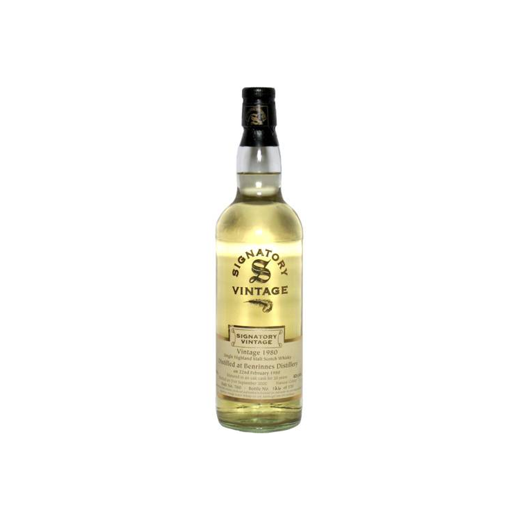 Benrinnes Vintage Collection 1980 20 Years Single Malt Whisky