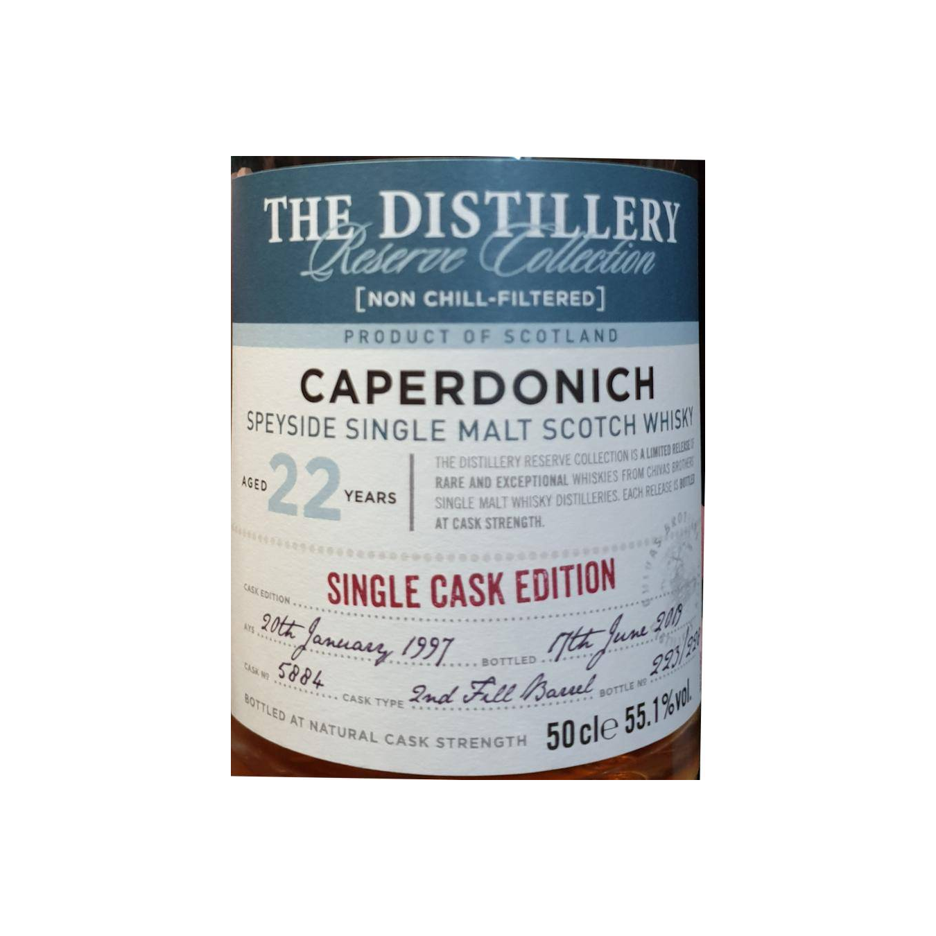 Caperdonich 1997 22 Years Single Malt Whisky 2