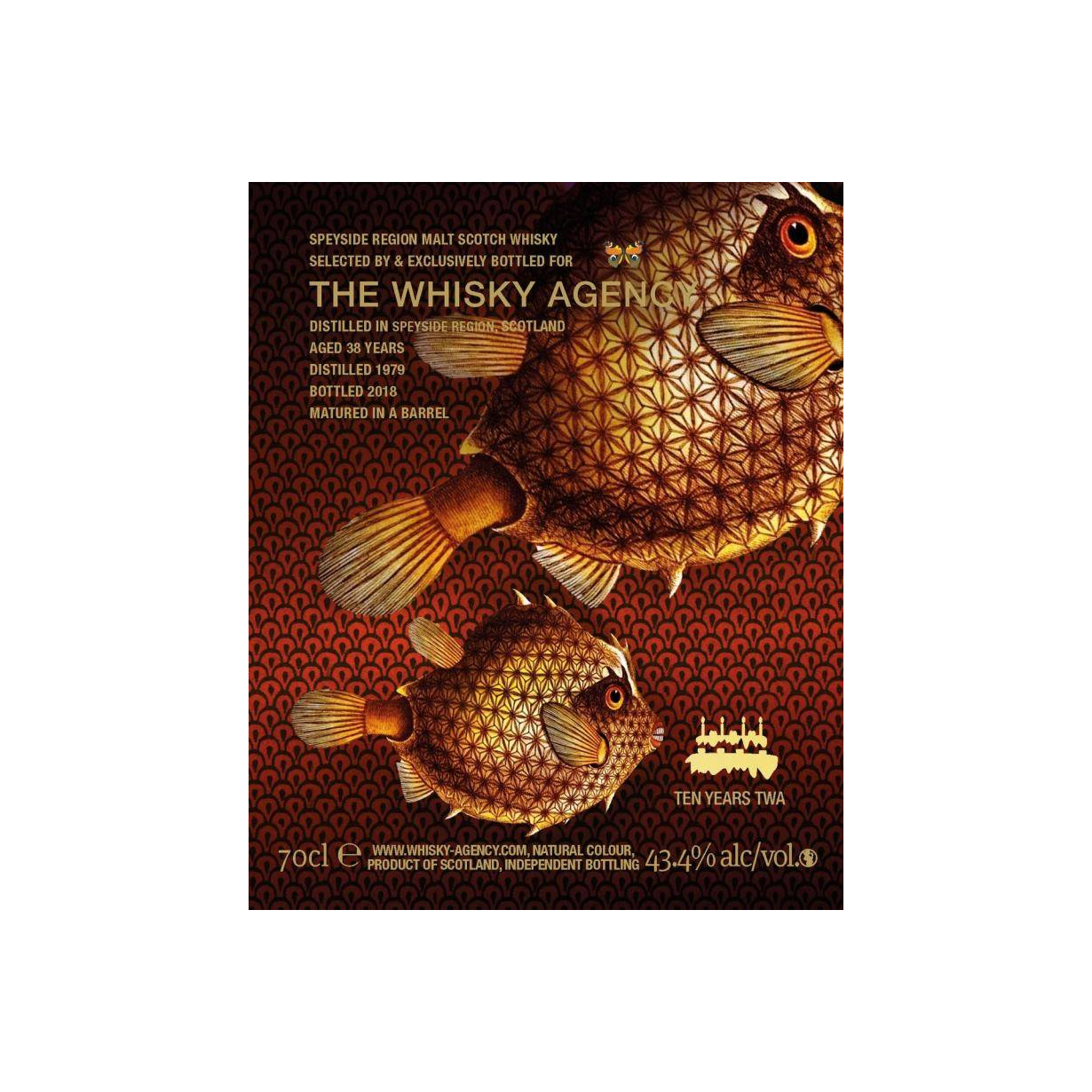 The Whisky Agency 1979 38 Years Blended Malt Whisky 3