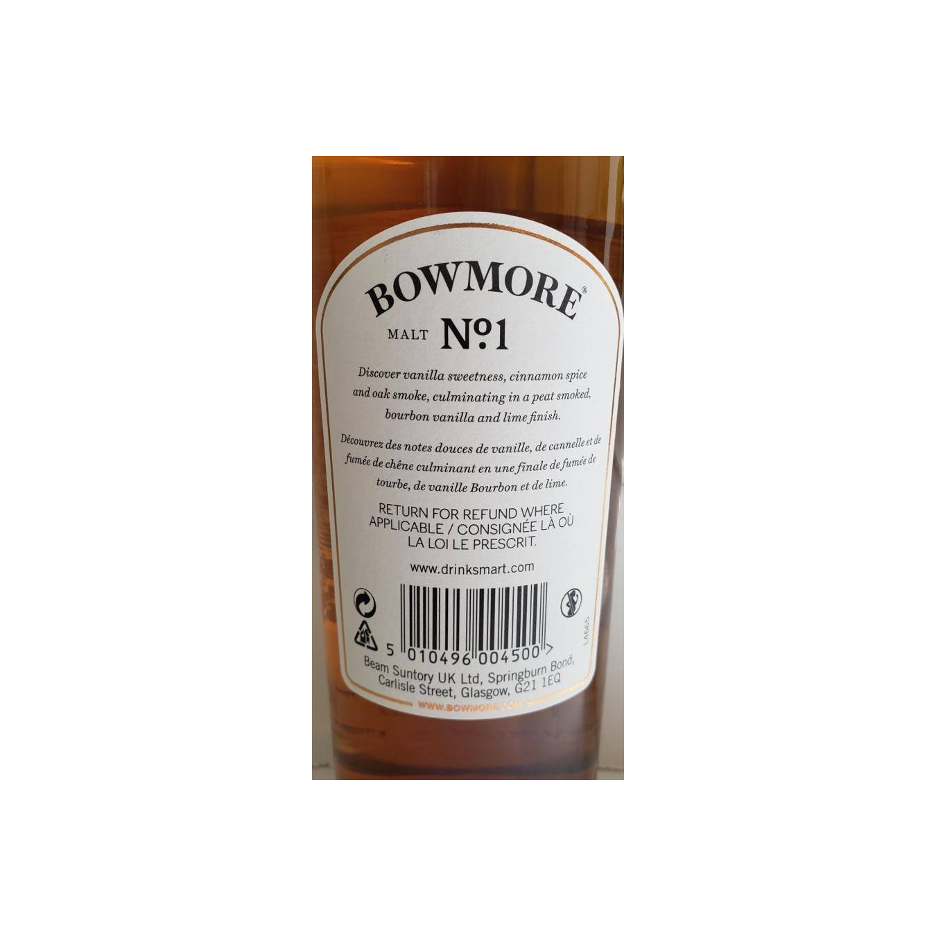 Bowmore Single Malt Whisky 3
