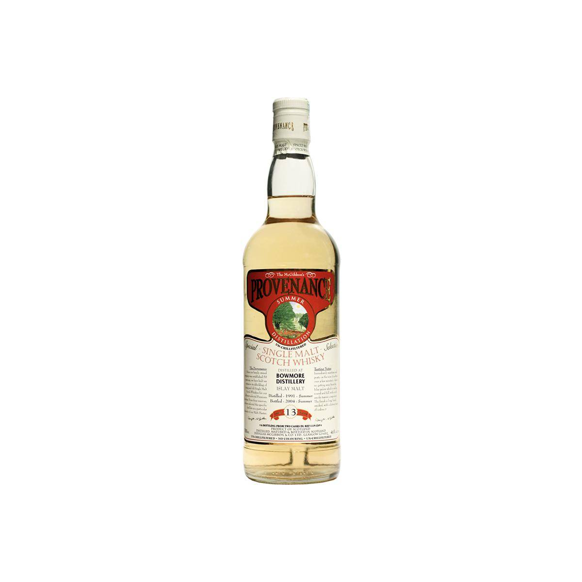 Bowmore McGibbon's Provenance 1991 13 Years Single Malt Whisky
