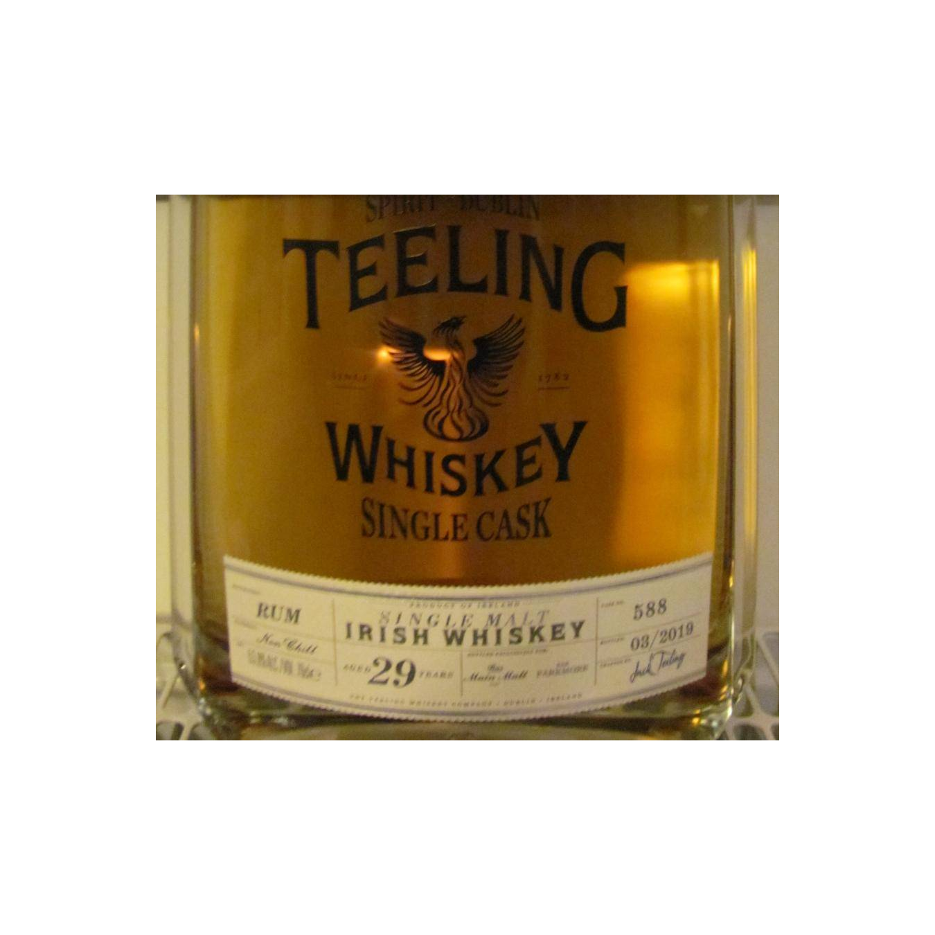 Teeling Single Cask 29 Years Single Malt Whisky