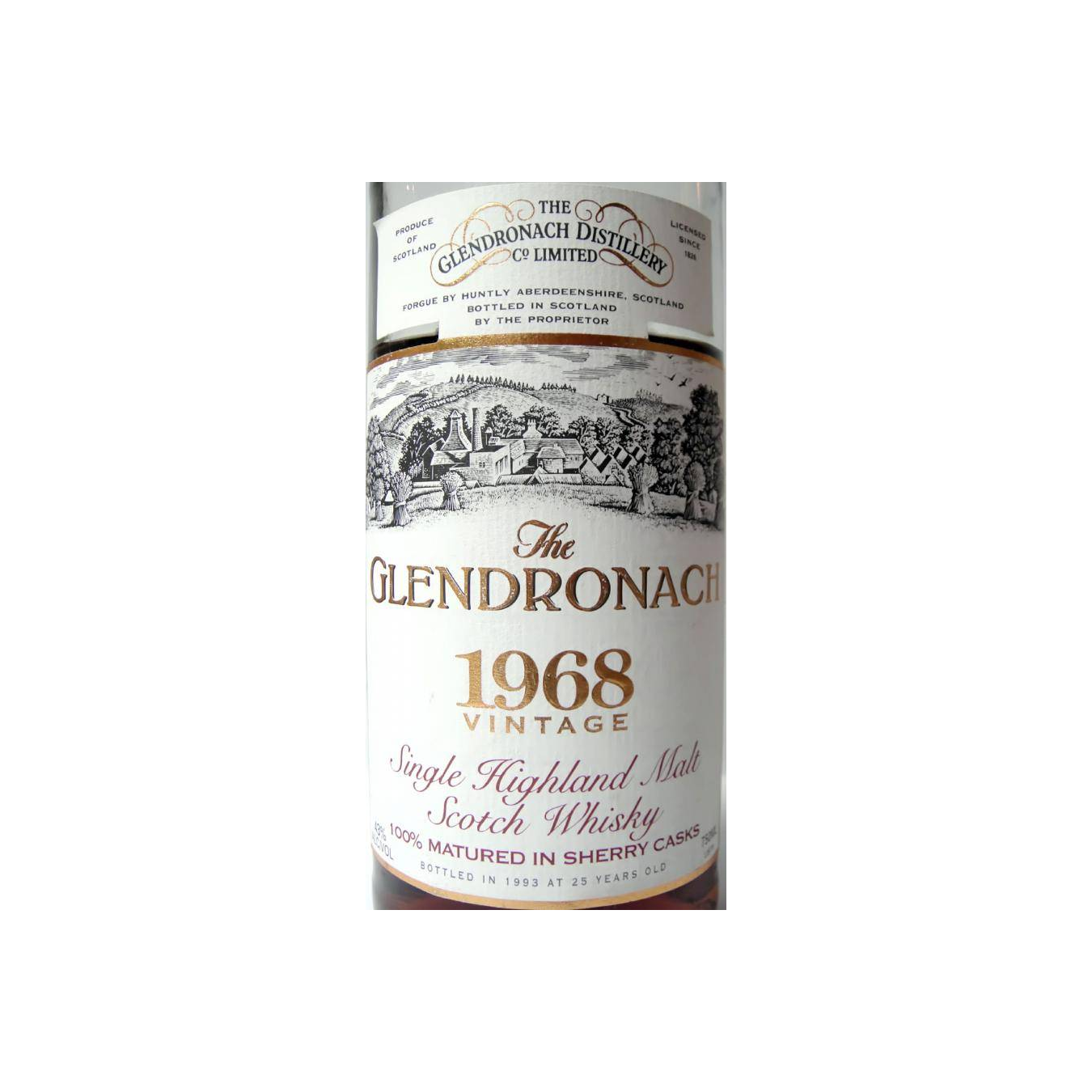 GlenDronach 1968 25 Years Single Malt Whisky 2