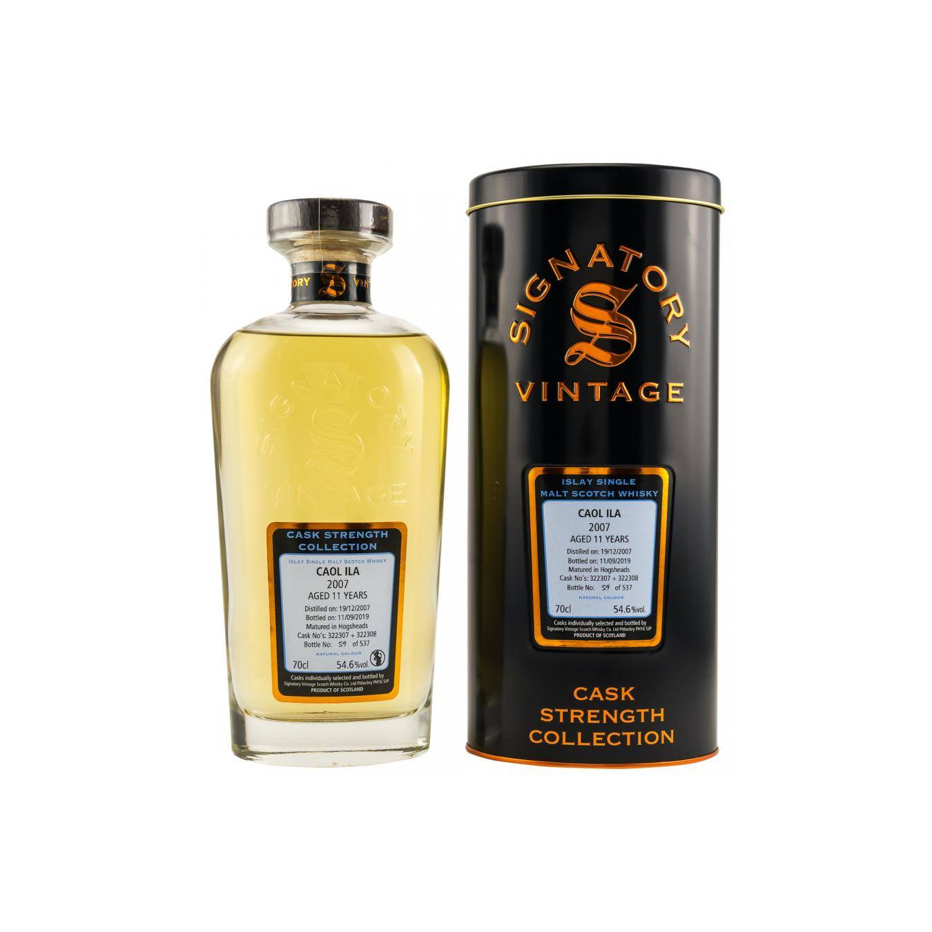 Caol Ila Cask Strength Collection 2007 11 Years Single Malt Whisky 2
