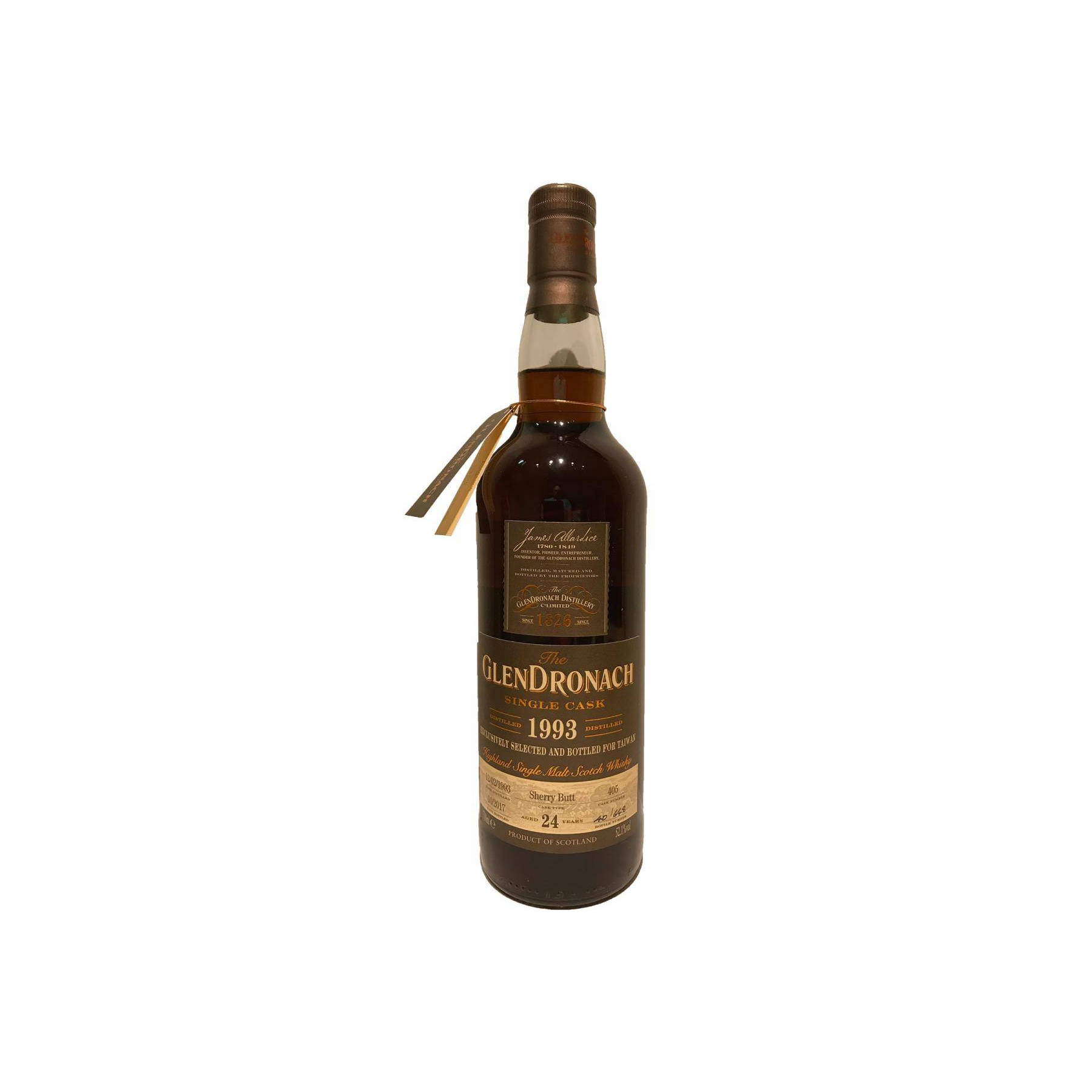 GlenDronach Single Cask 1993 24 Years Single Malt Whisky