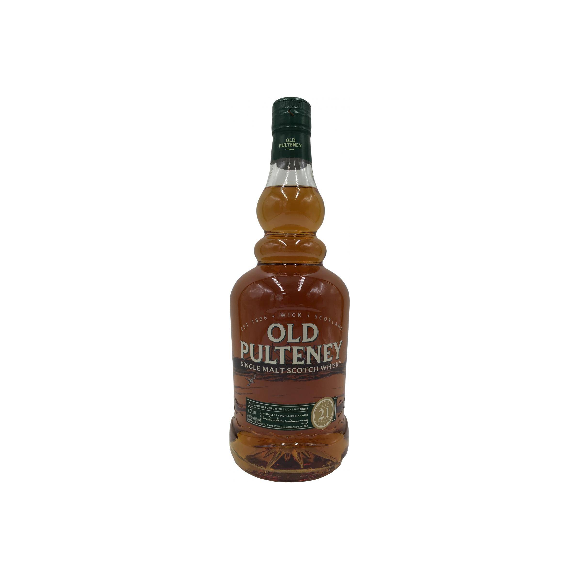 Old Pulteney 21 Years Single Malt Whisky