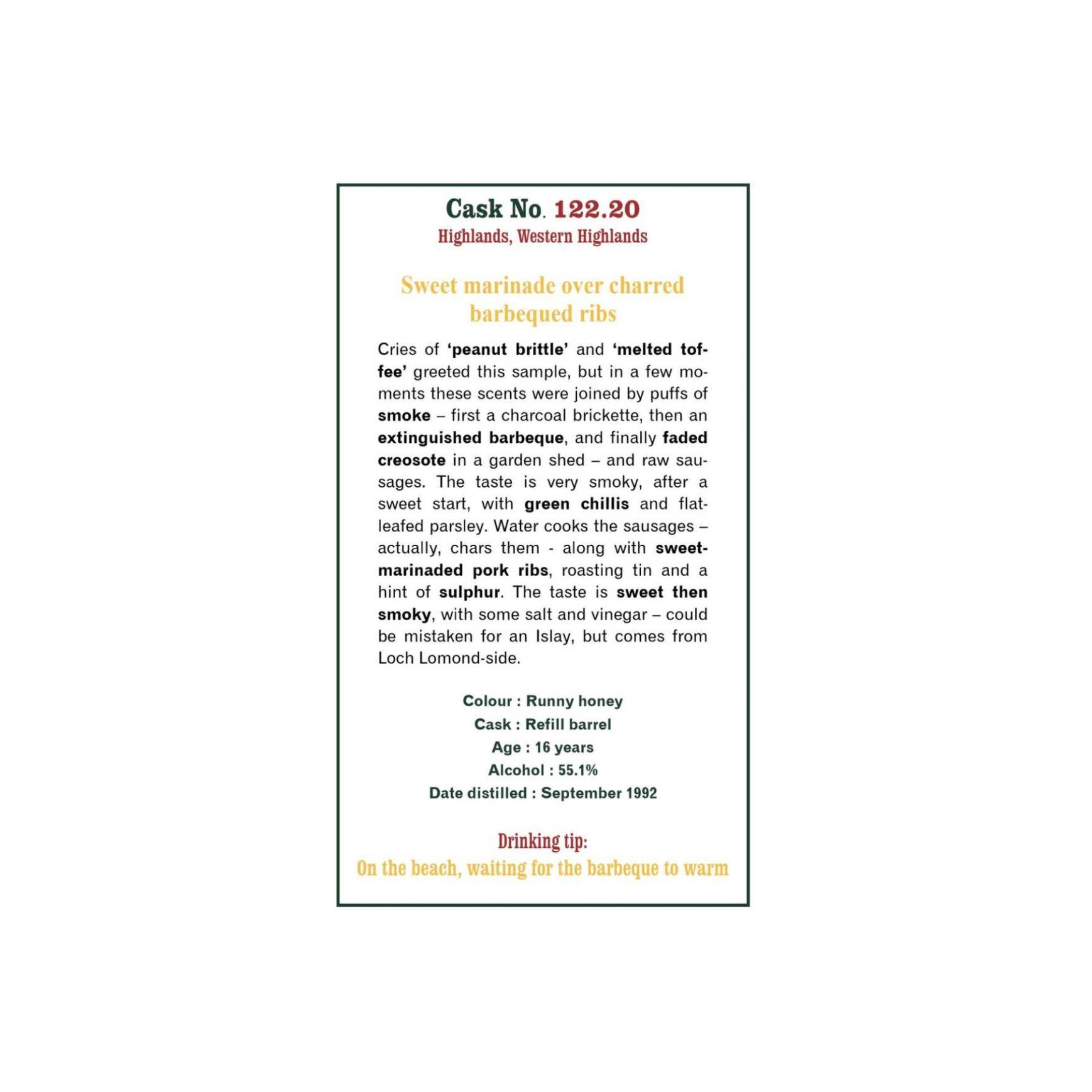 The Scotch Malt Whisky Society 1992 16 Years Single Malt Whisky