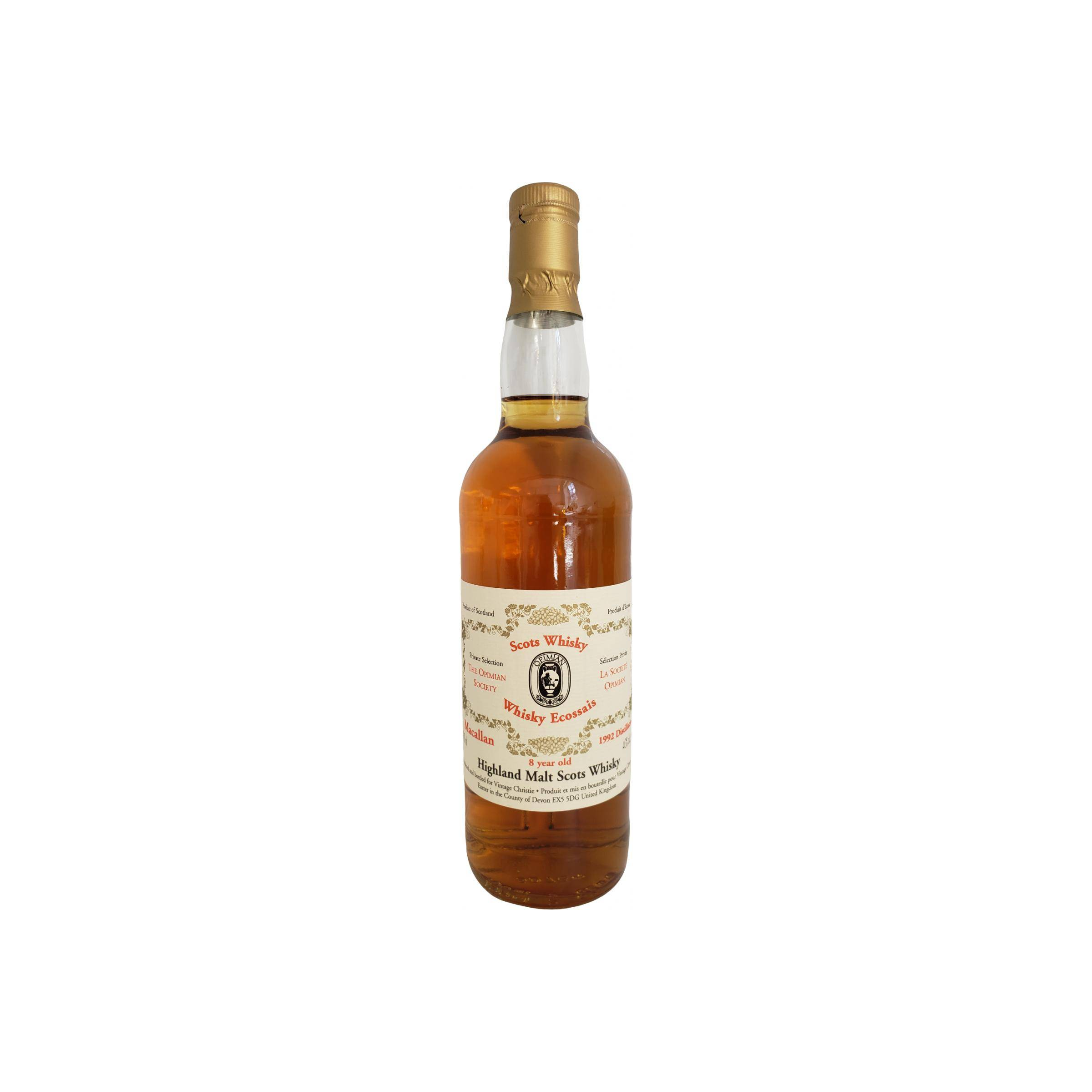 The Macallan 1992 8 Years Single Malt Whisky