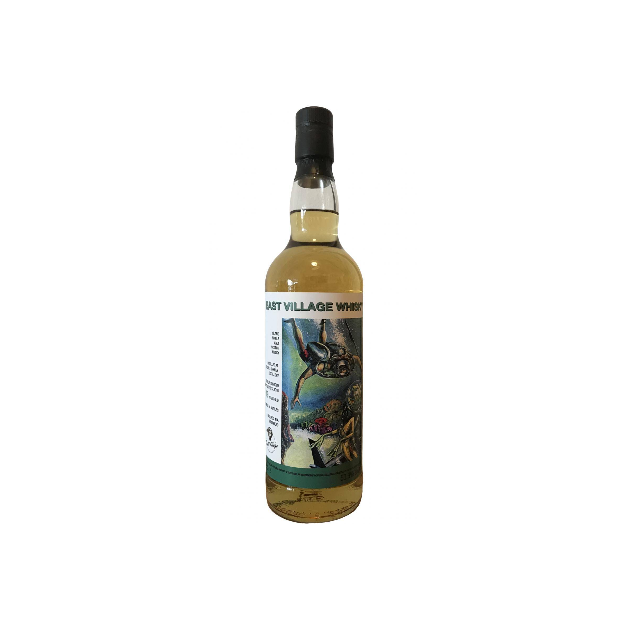 East Village Whisky Company 1999 19 Years Single Malt Whisky