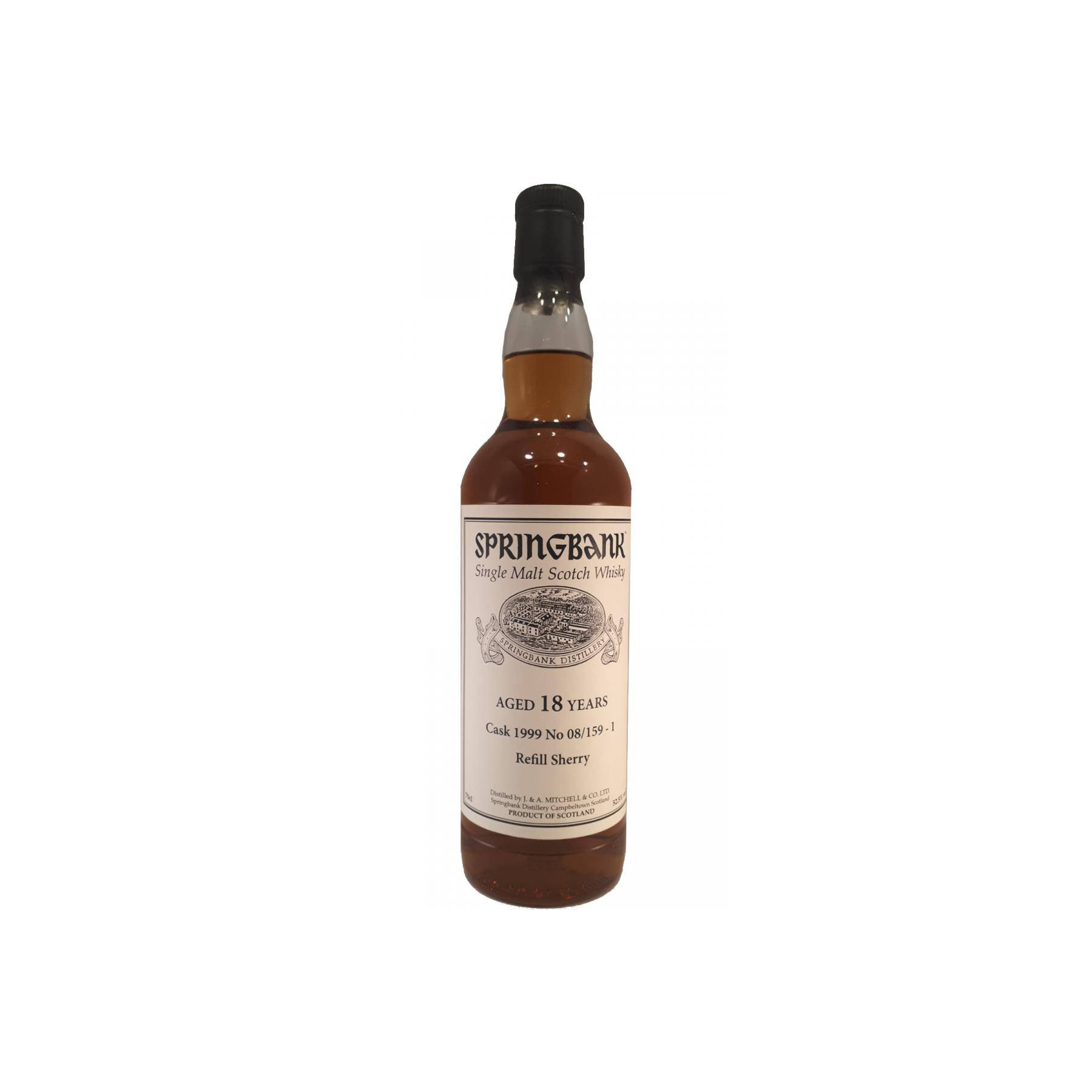 Springbank Private Bottling 1999 18 Years Single Malt Whisky