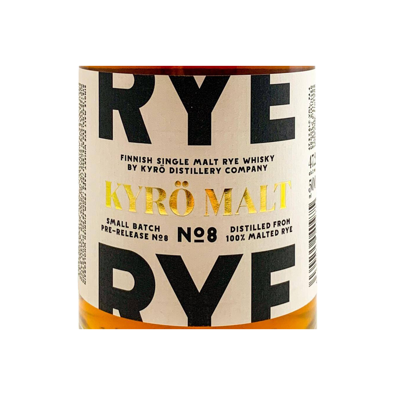 Kyrö Single Malt Rye Whisky 2
