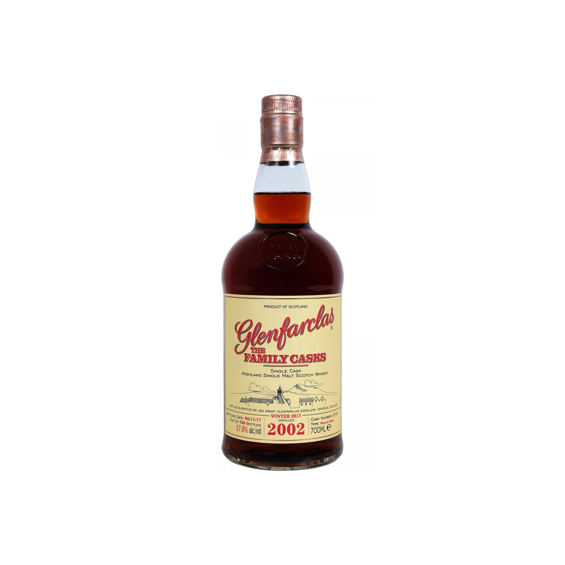 Glenfarclas 2002 15 Years Single Malt Whisky