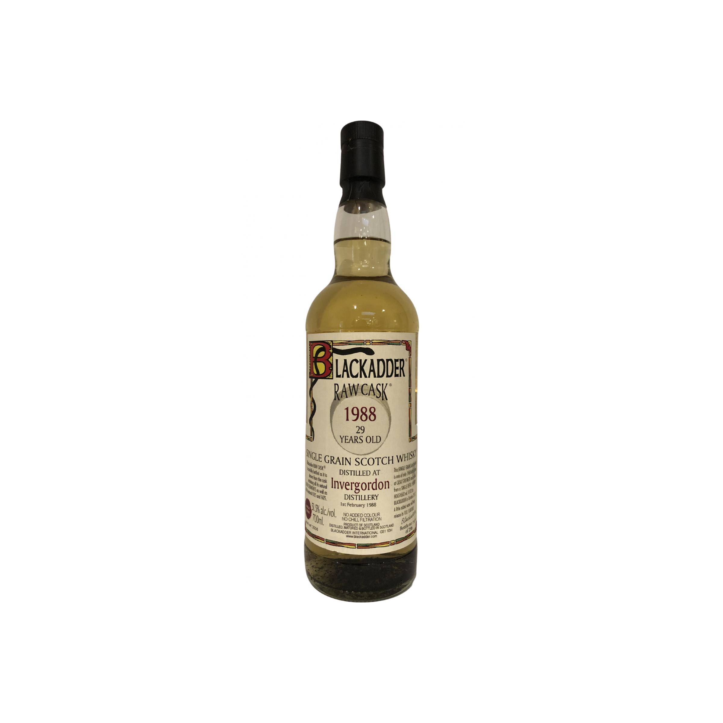 Invergordon Raw Cask 1988 29 Years Single Grain Whisky