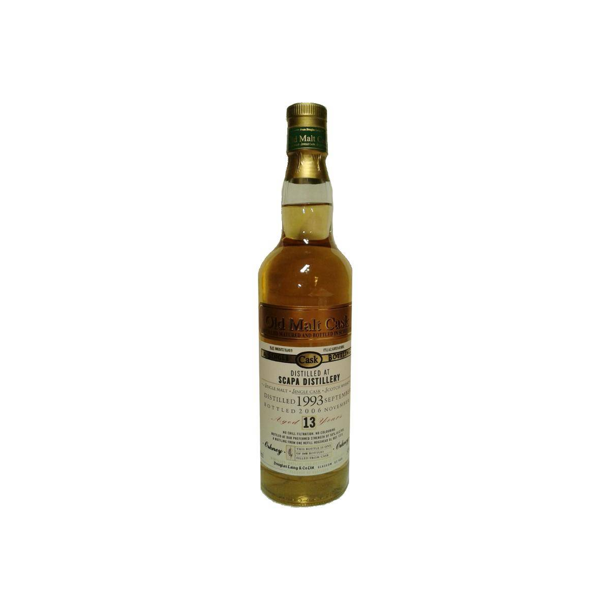 Scapa Old Malt Cask 1993 13 Years Single Malt Whisky 2