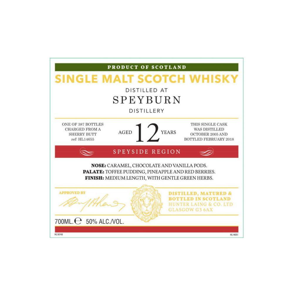 Spey Old Malt Cask 2005 12 Years Single Malt Whisky