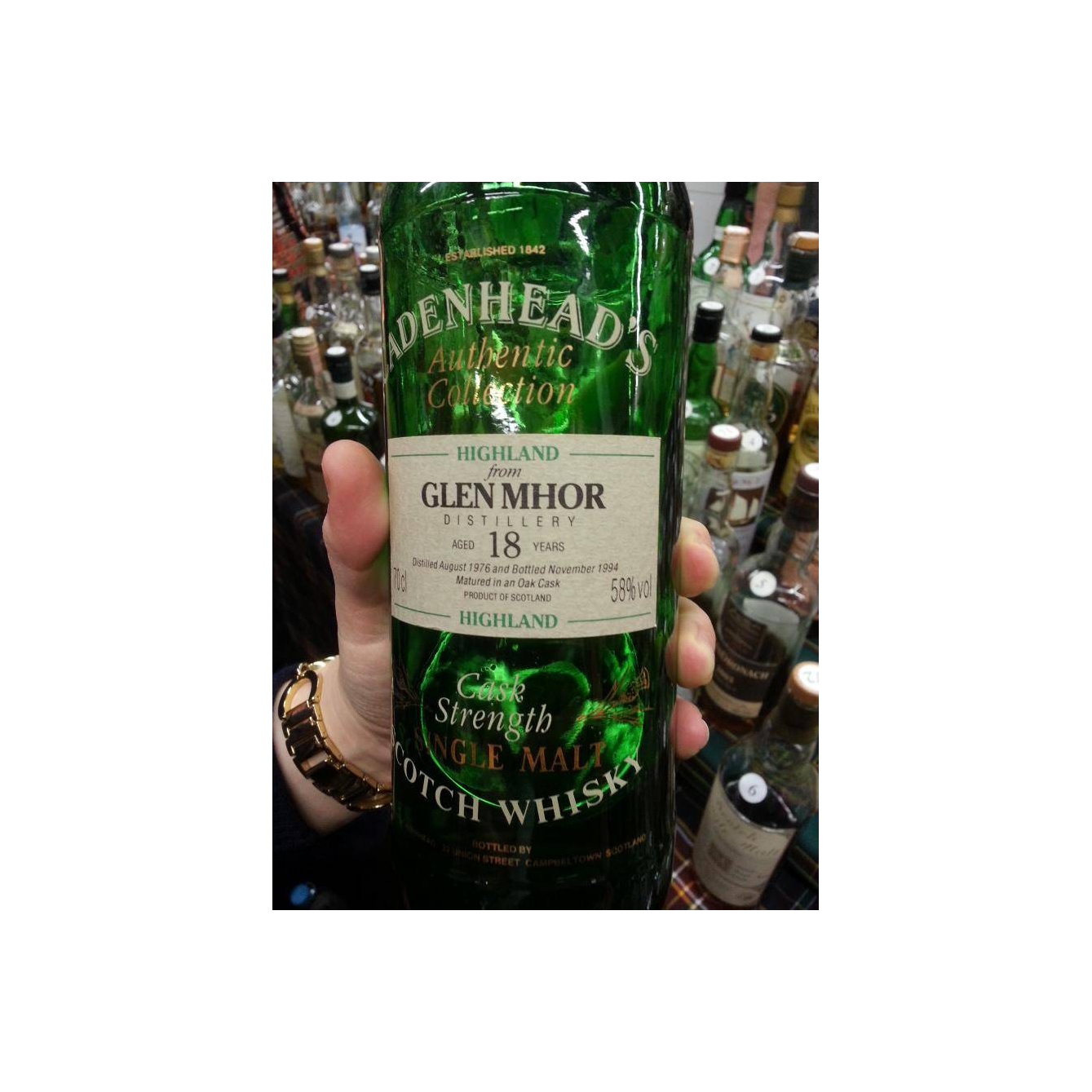 Glen Mhor Authentic Collection 1976 18 Years Single Malt Whisky 2