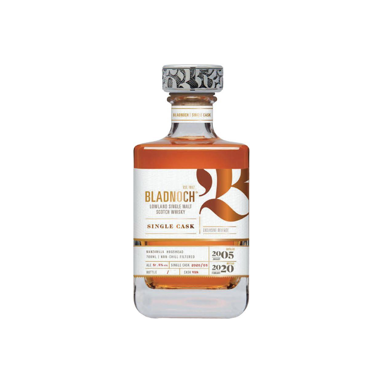 Bladnoch Single Cask 2005 14 Years Single Malt Whisky