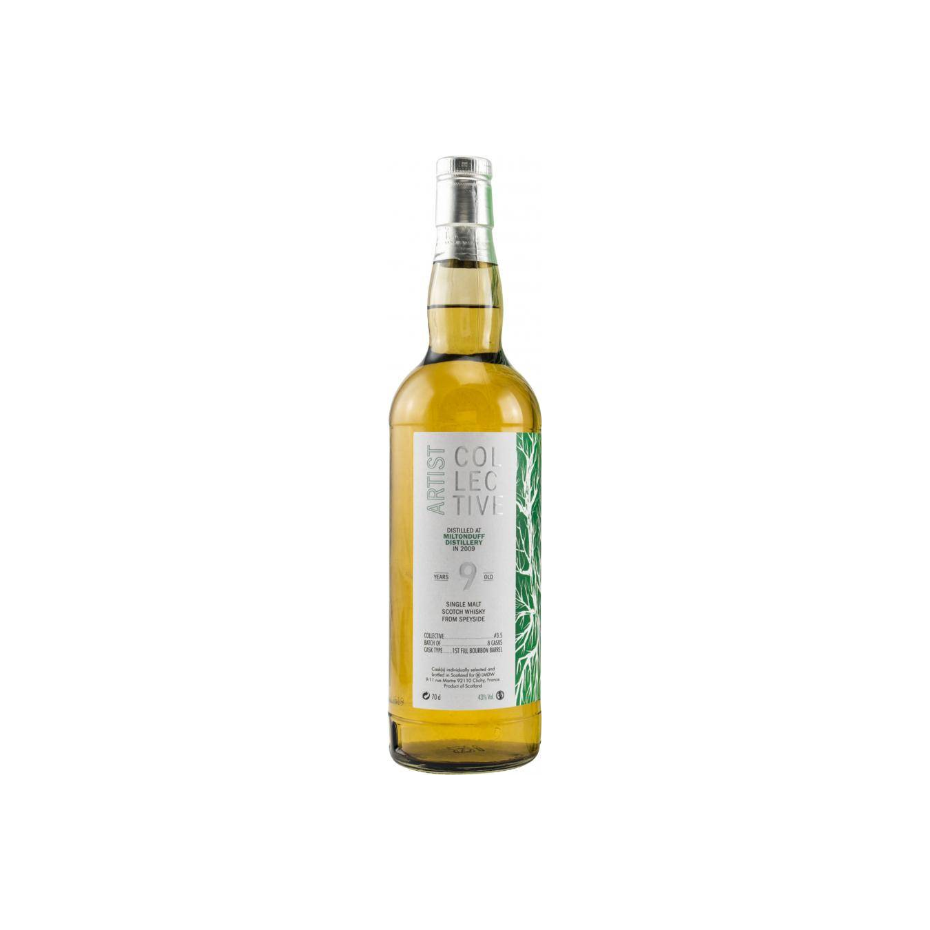 Miltonduff 2009 9 Years Single Malt Whisky 2