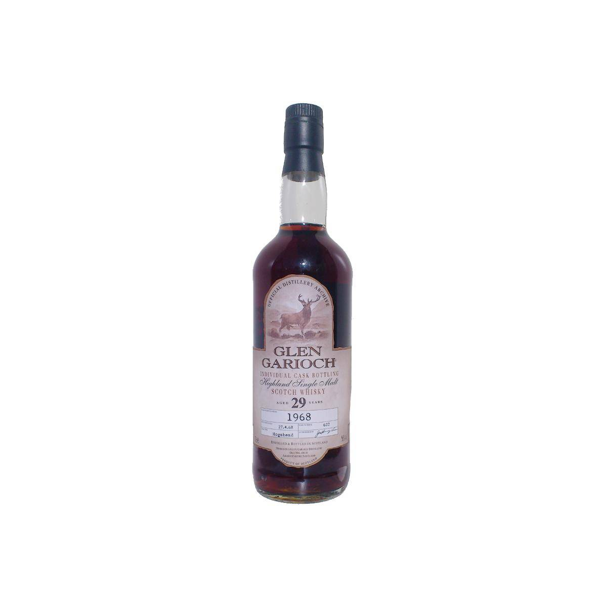 Glen Garioch Individual Cask Bottling 1968 29 Years Single Malt Whisky