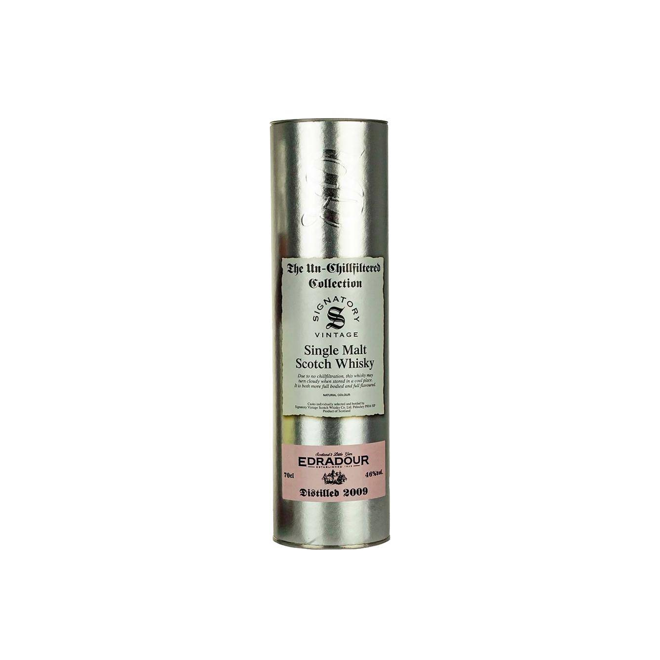 Edradour The Un-Chillfiltered Collection 2009 10 Years Single Malt Whisky 2
