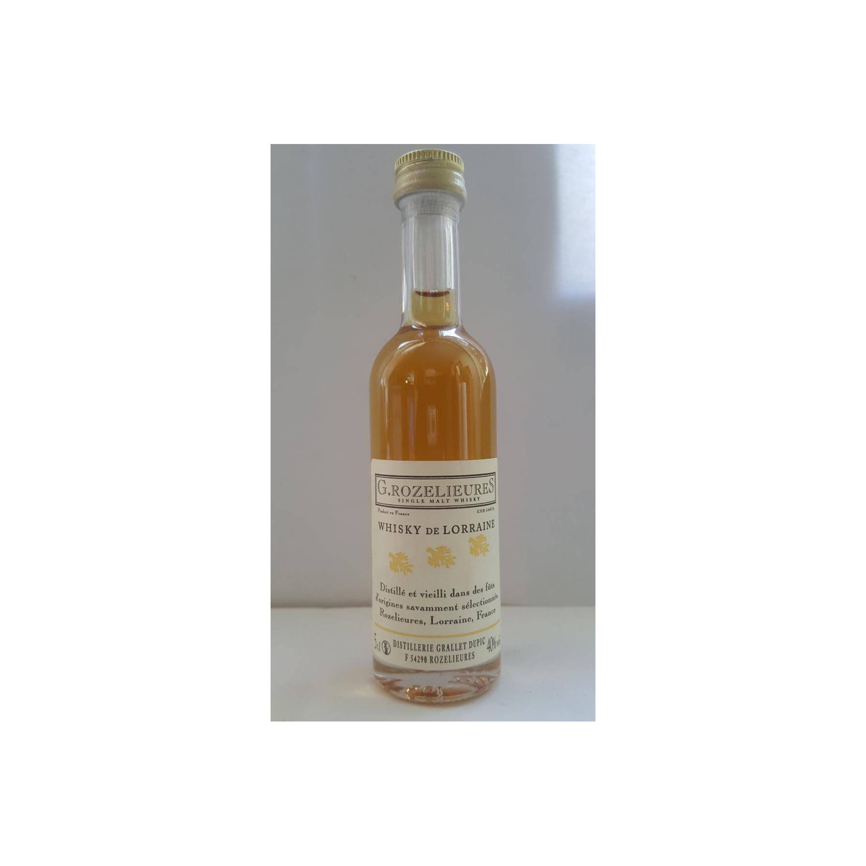 G. Rozelieures Whisky de Lorraine 2