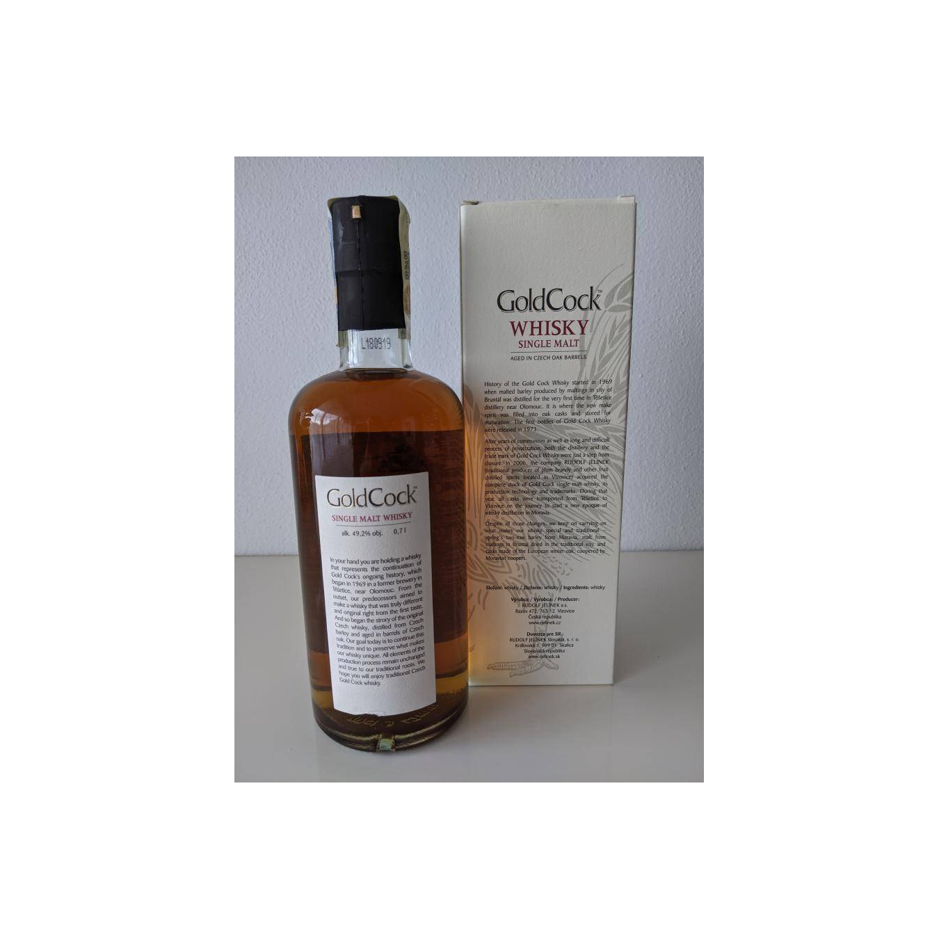 Gold Cock 20 Years Single Malt Whisky 3