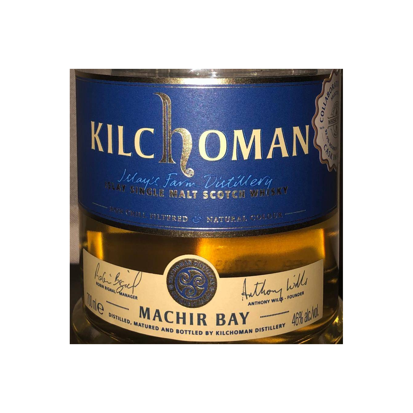 Kilchoman Single Malt Whisky