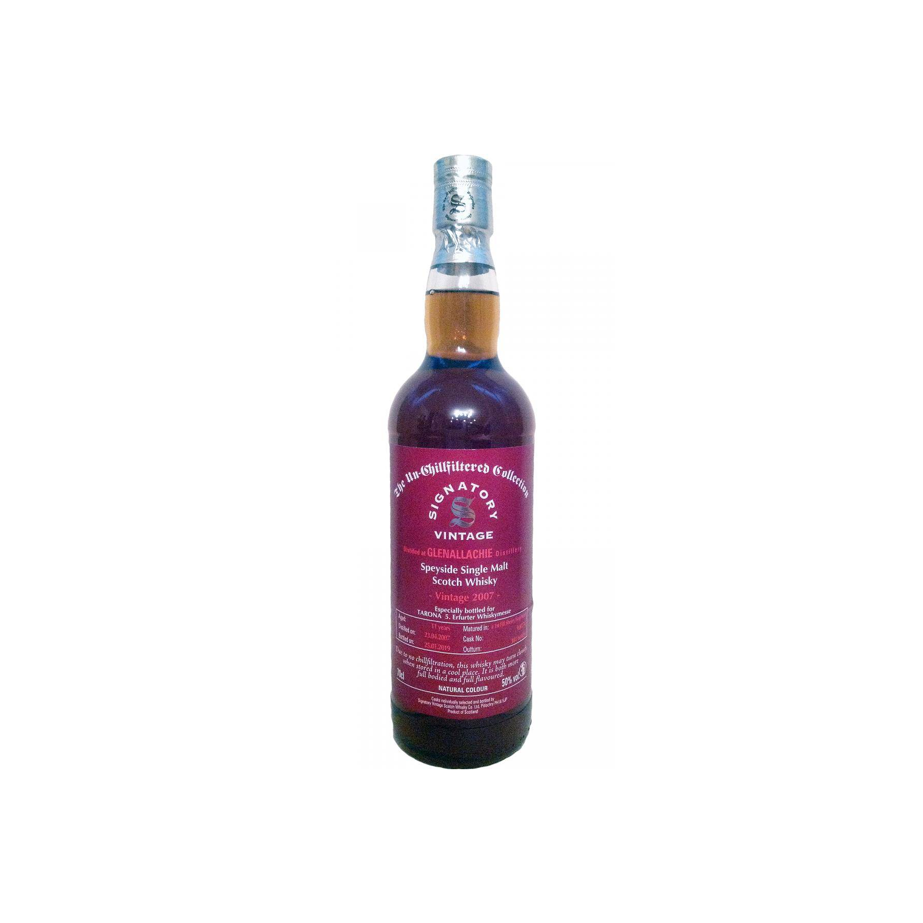 The GlenAllachie The Un-Chillfiltered Collection 2007 11 Years Single Malt Whisky