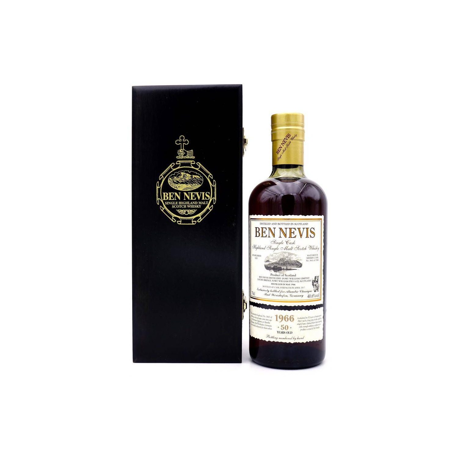 Ben Nevis 1966 50 Years Single Malt Whisky 2