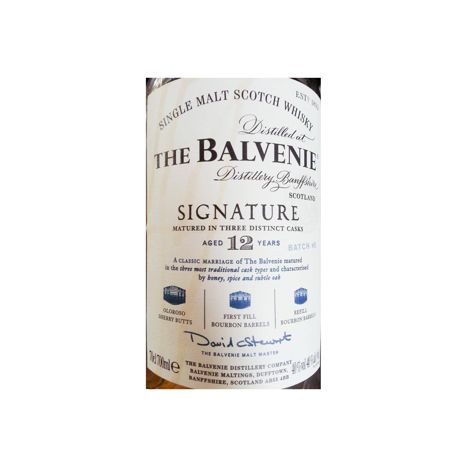 The Balvenie 12 Years Single Malt Whisky 2