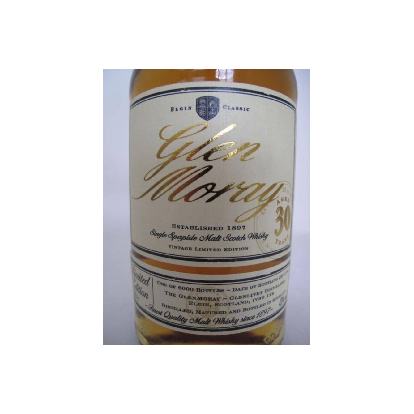 Glen Moray 30 Years Single Malt Whisky 2